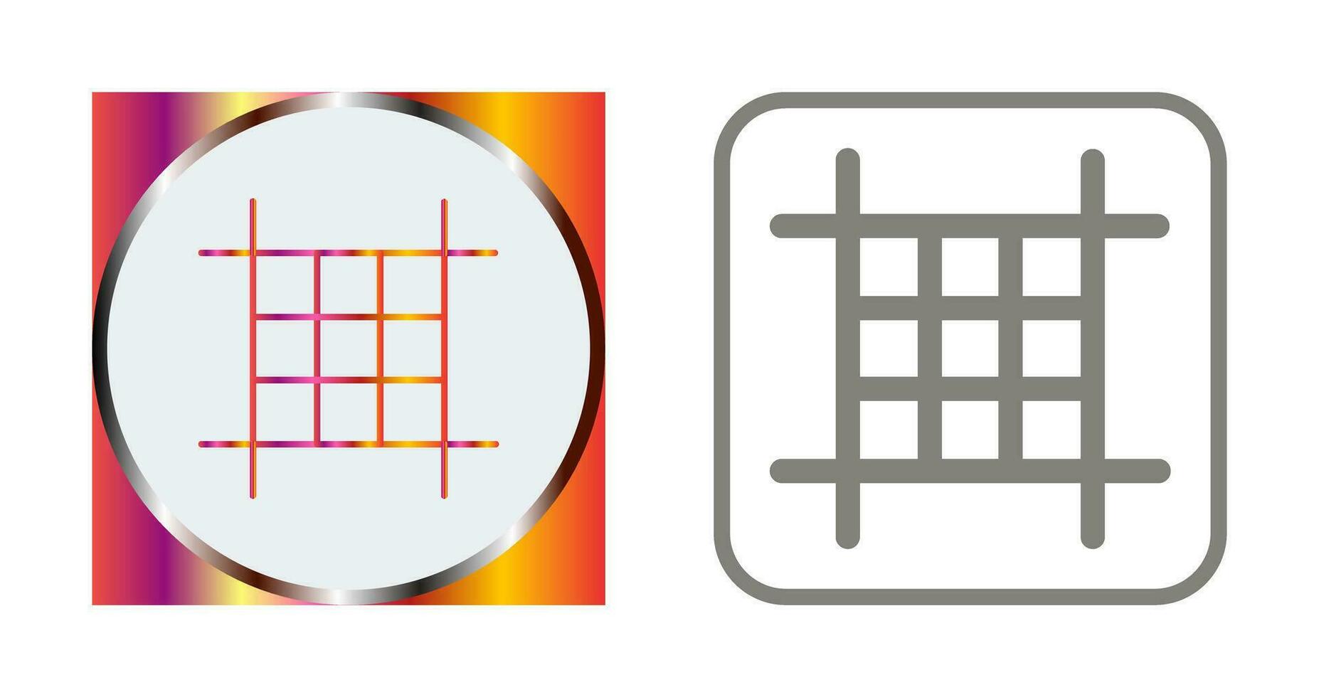 Square Layout Vector Icon