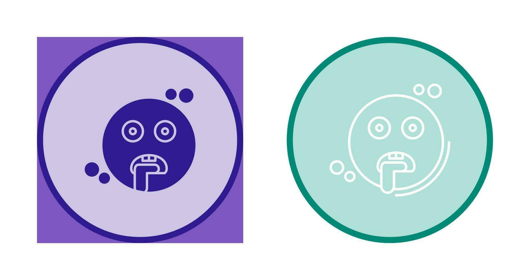 Drooling Vector Icon