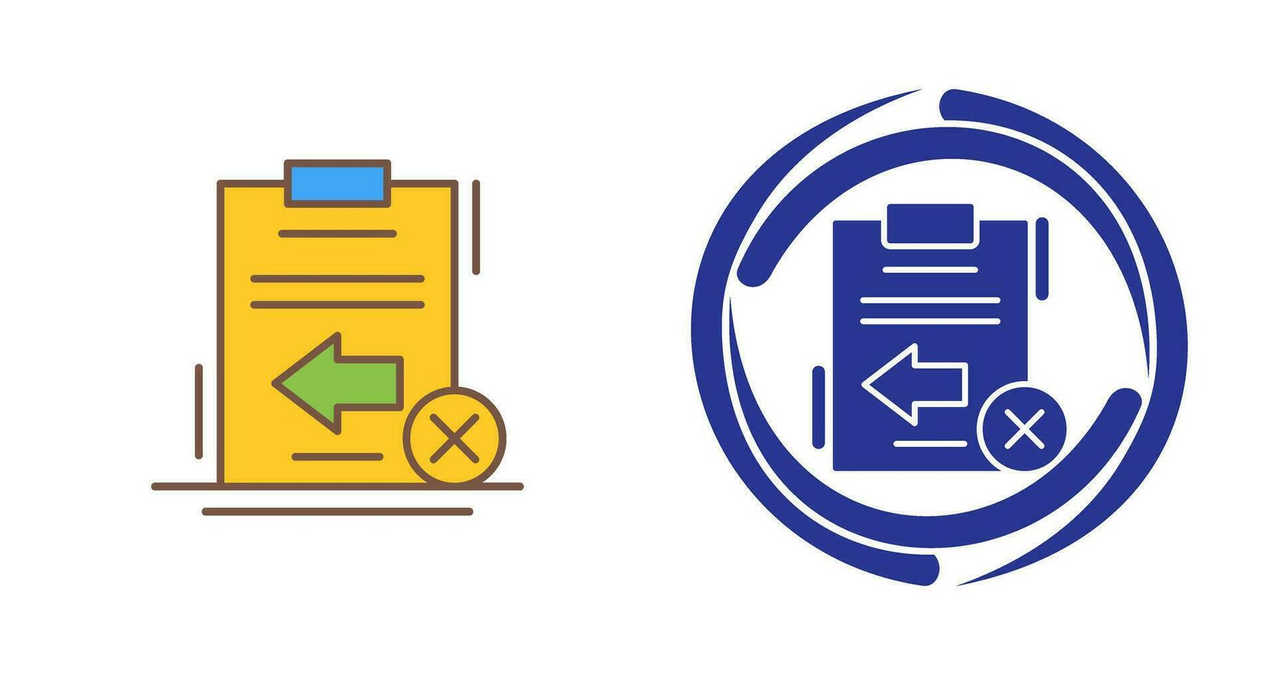 Return Failed Vector Icon