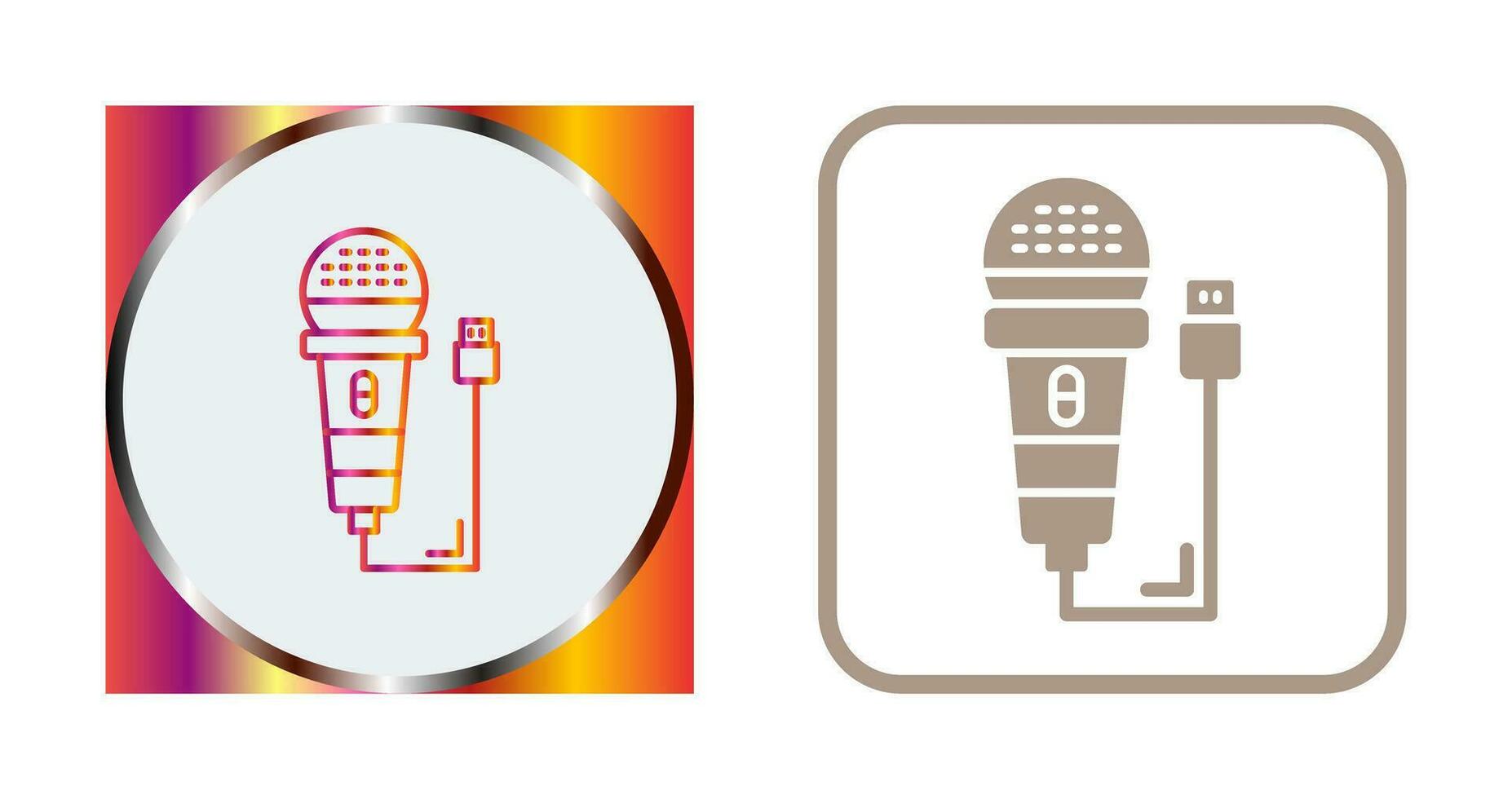 Microphone Vector Icon