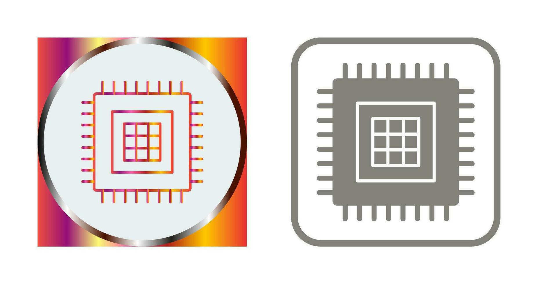 Processor Vector Icon