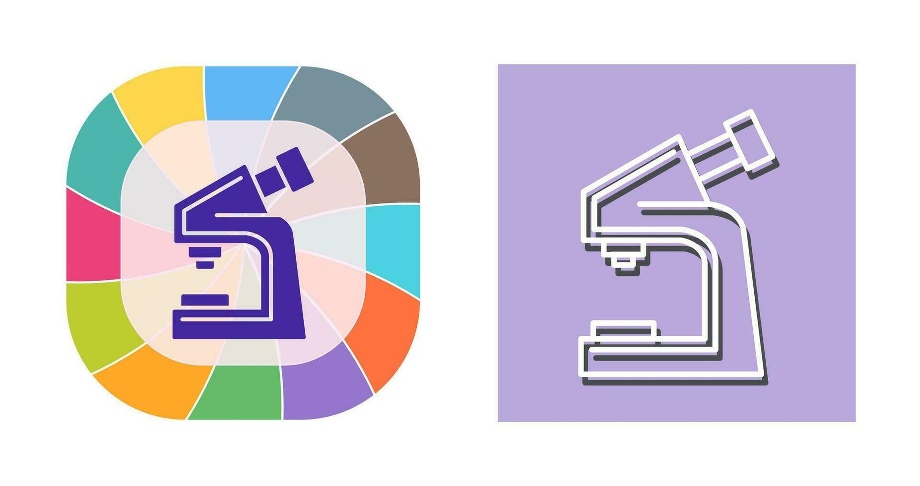 Microscope Vector Icon