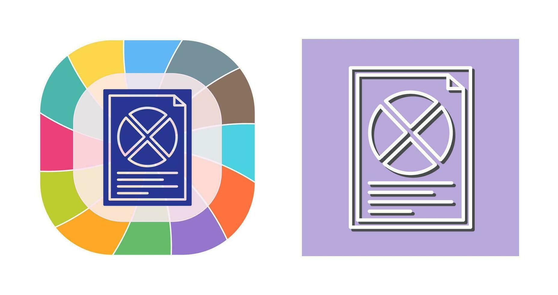 Pie Chart Vector Icon