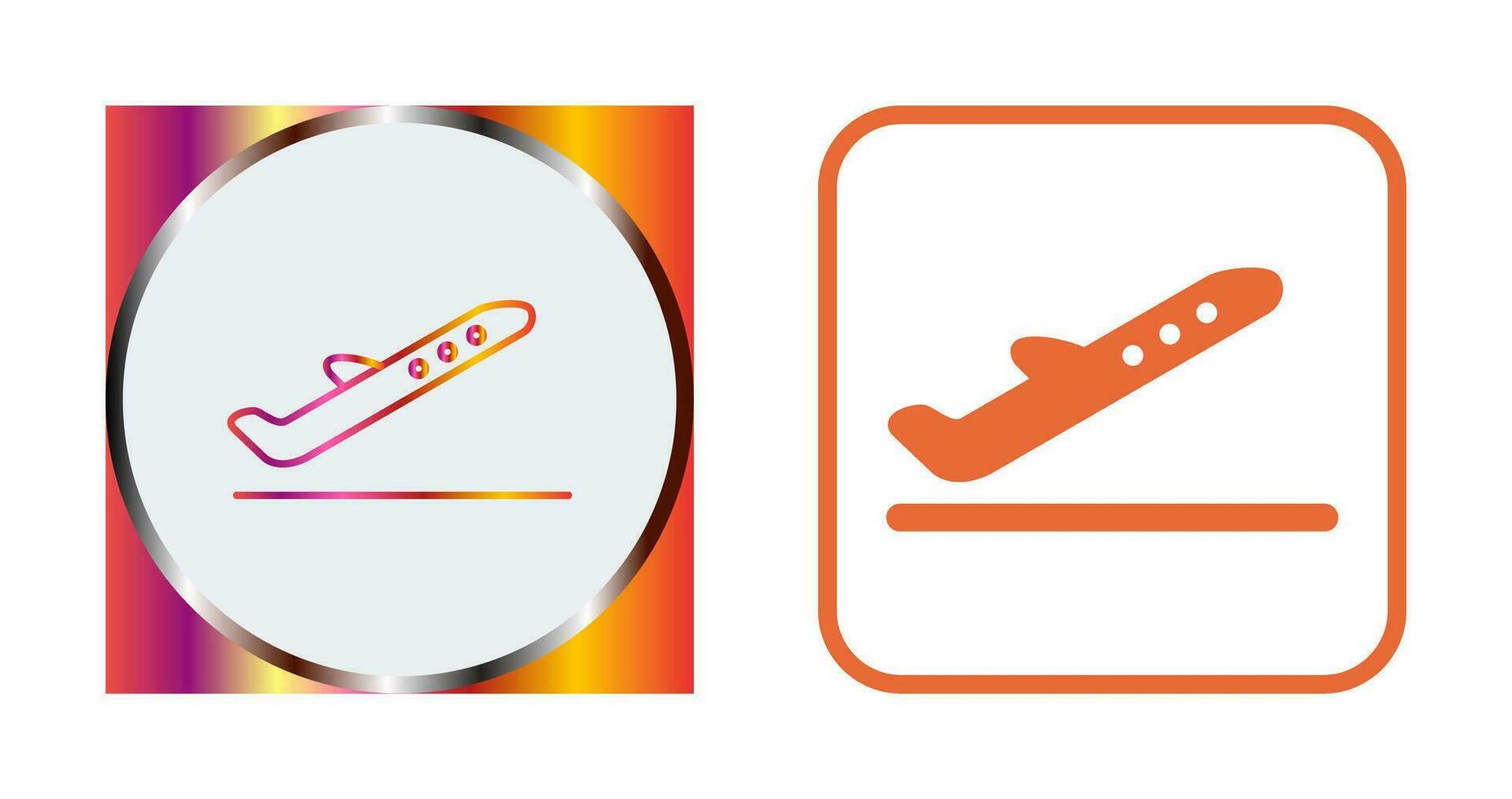 Departure Vector Icon