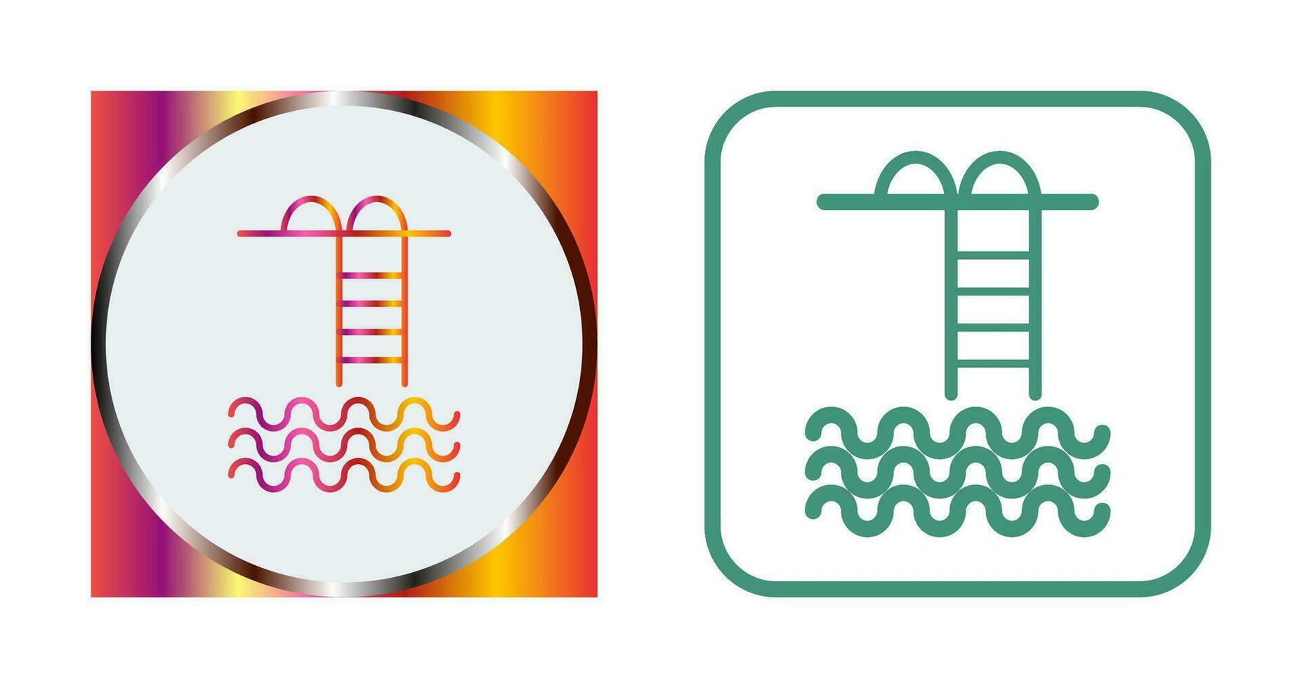 Swiming pool Vector Icon