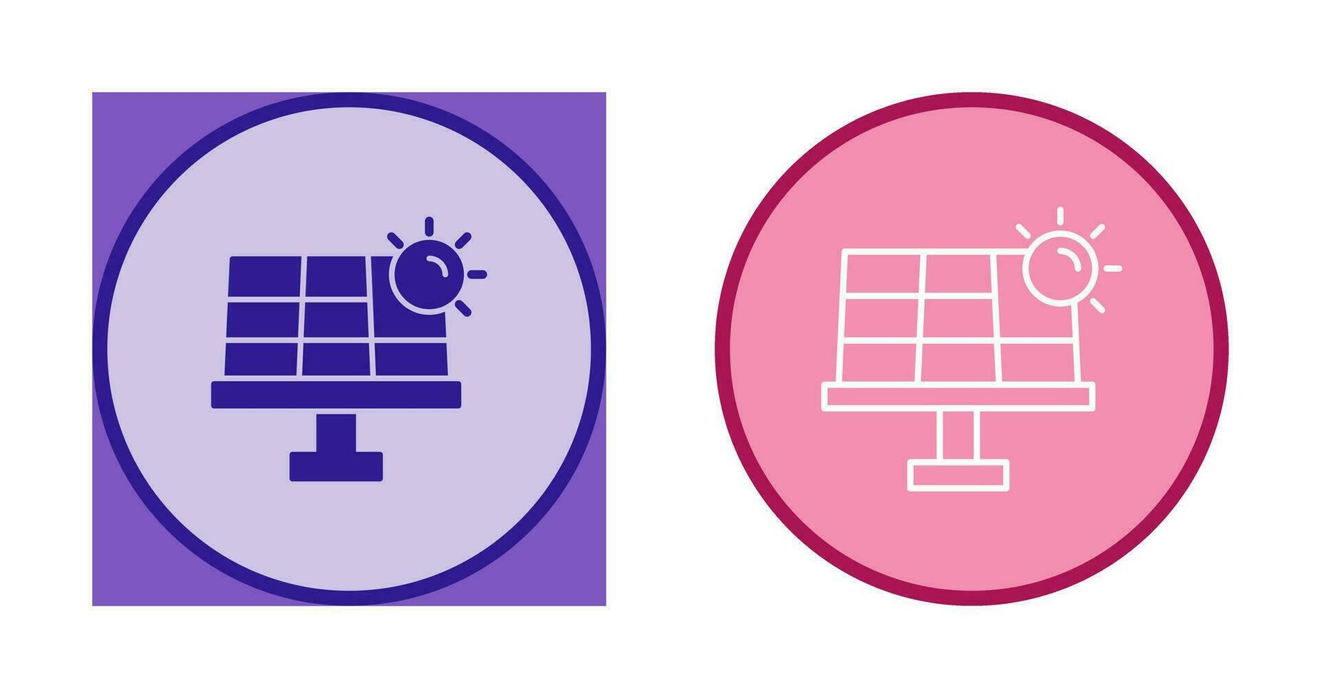 Solar Energy Vector Icon