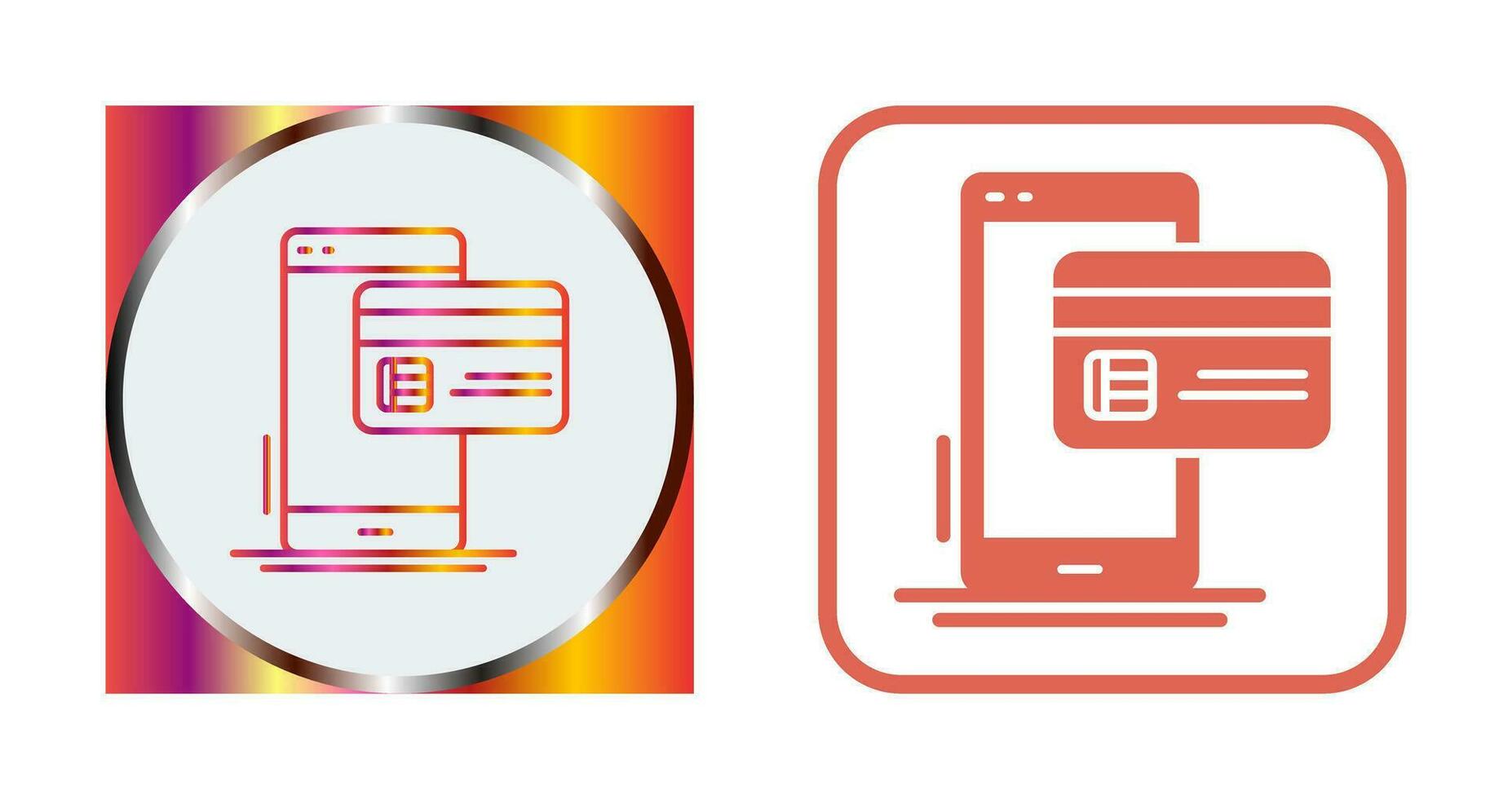 Cashless Payment Vector Icon