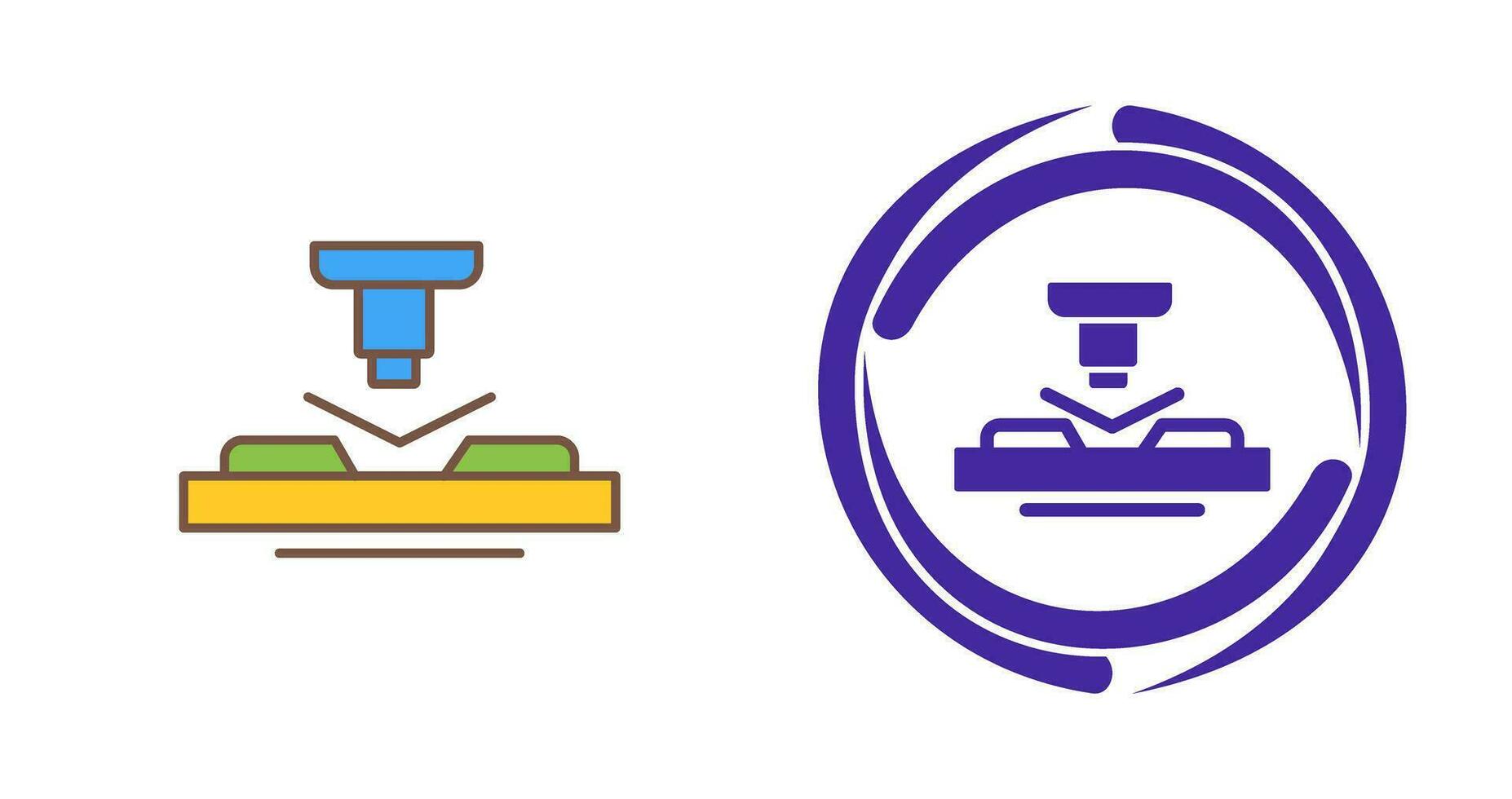 Press Vector Icon