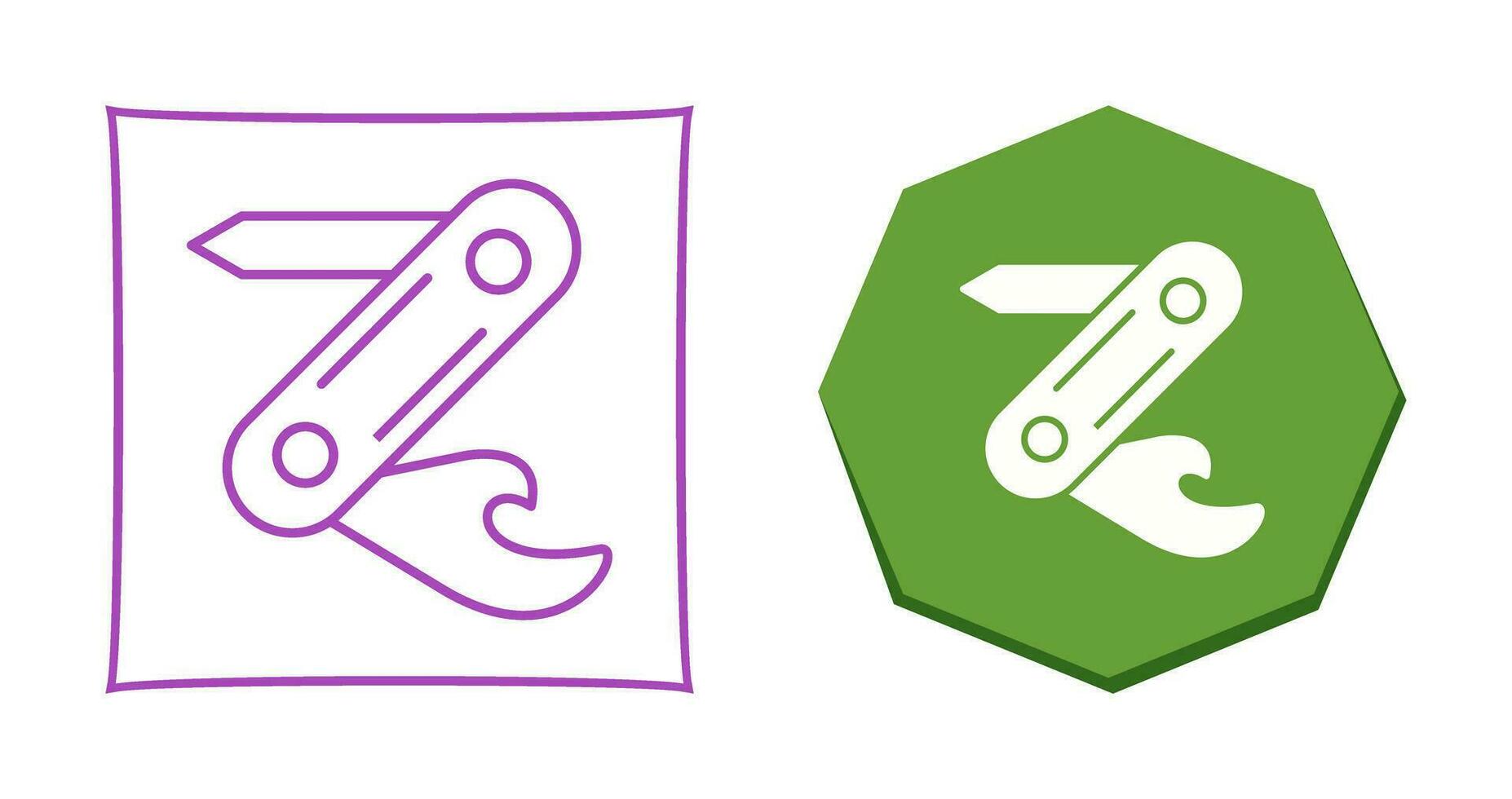 Swiss Army Knife Vector Icon