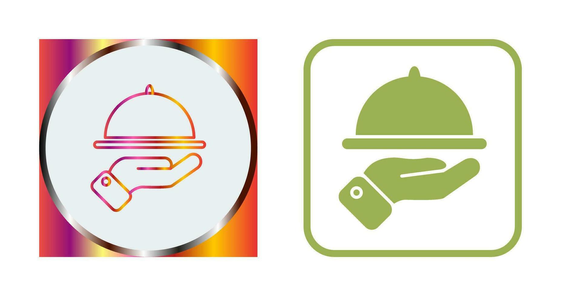 Waiter Vector Icon