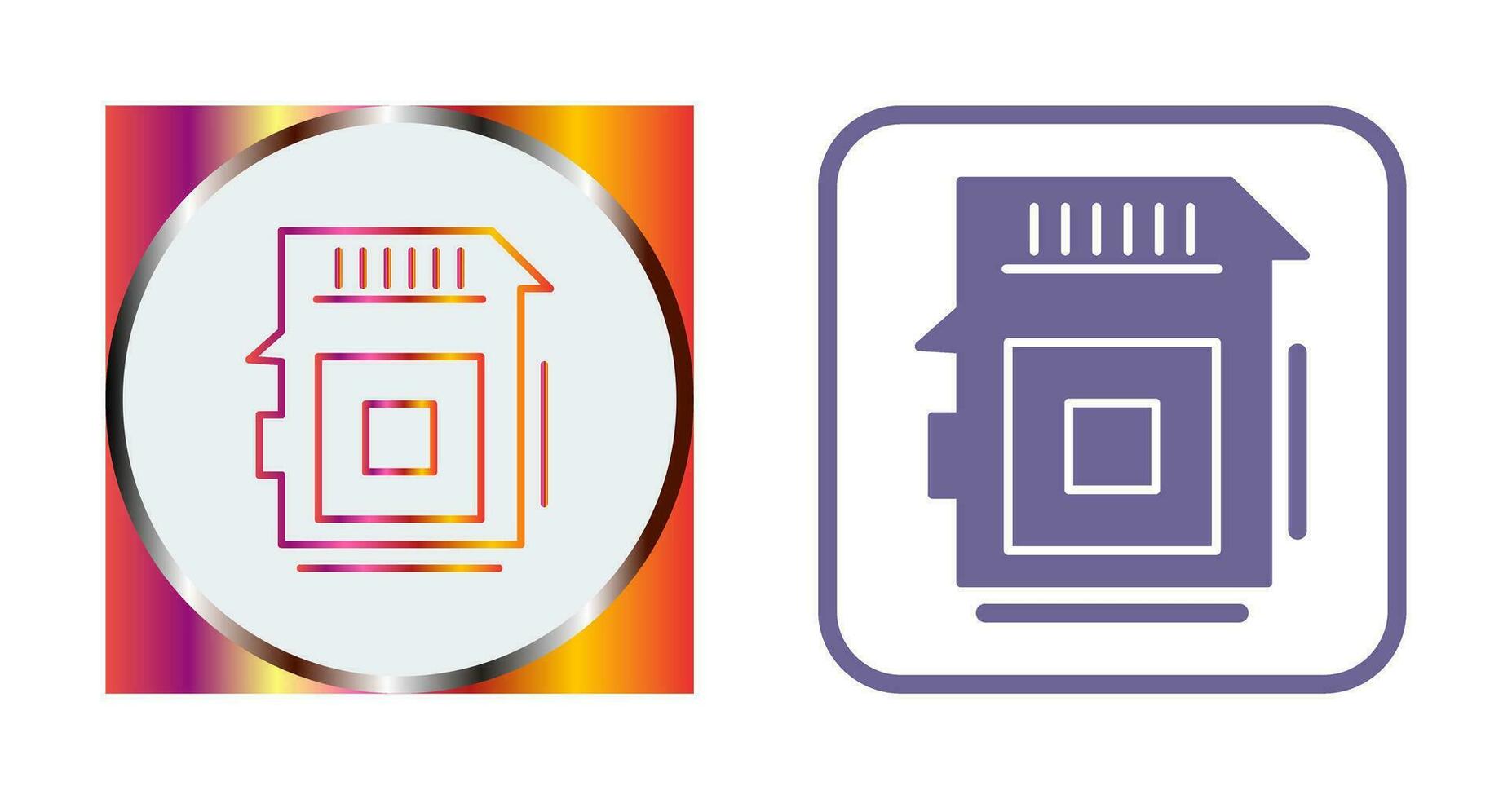 Sd Card Vector Icon