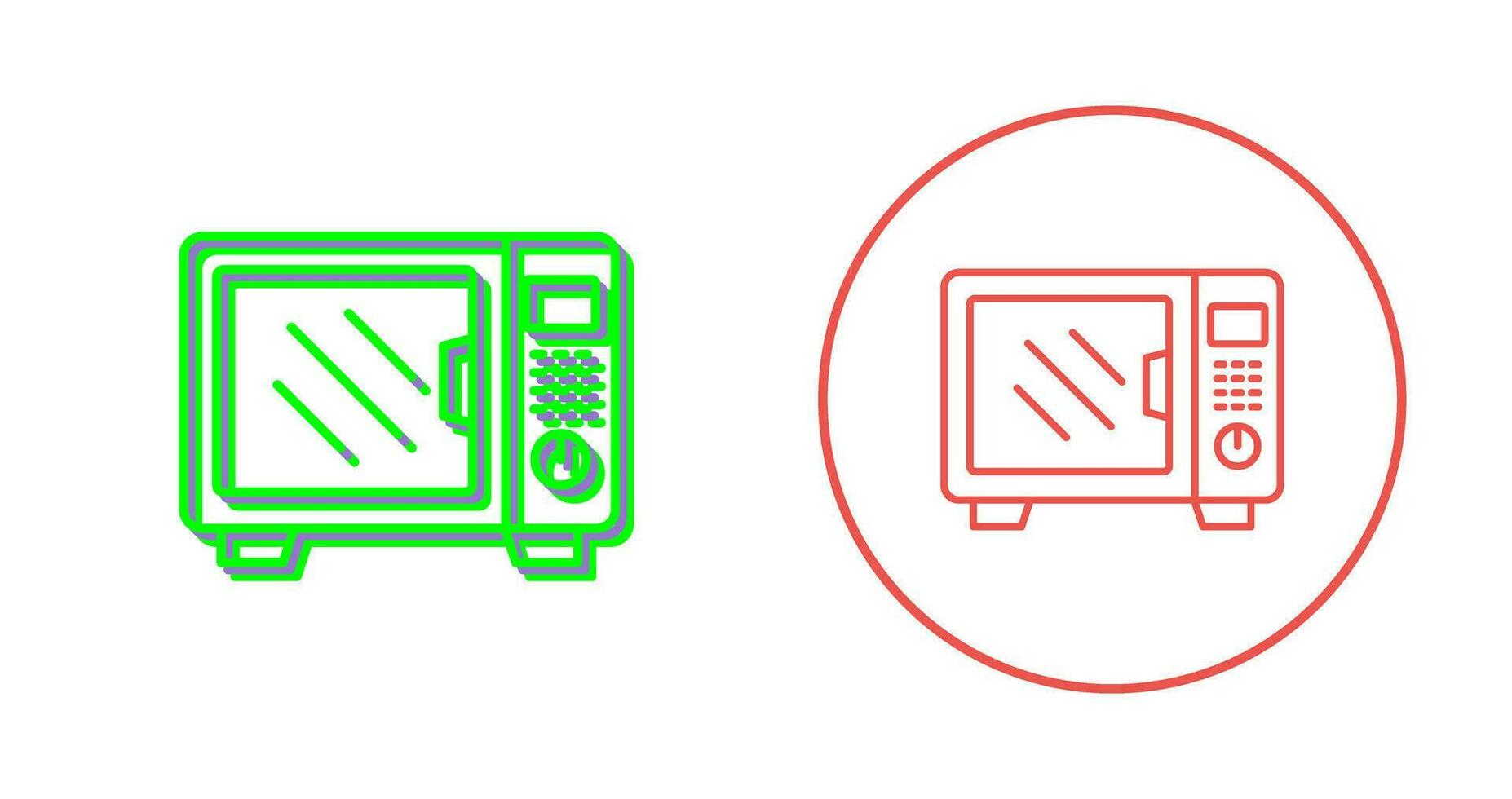 Microwave Vector Icon