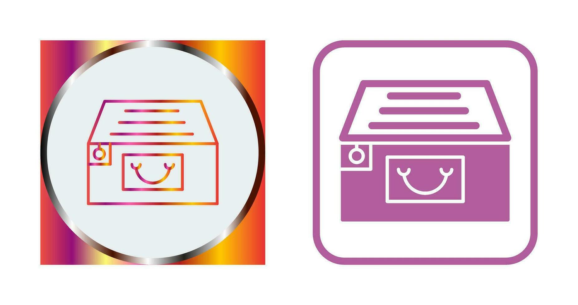 File Cabinet Vector Icon