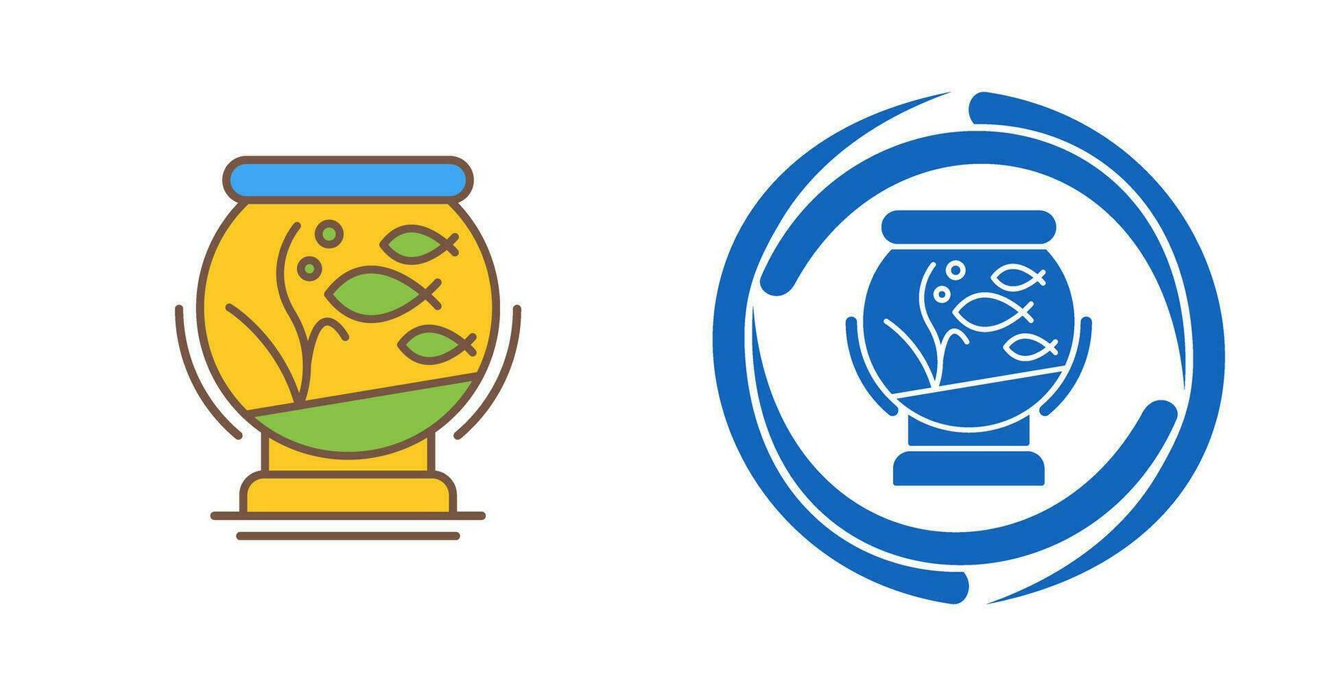 Fishbowl Vector Icon