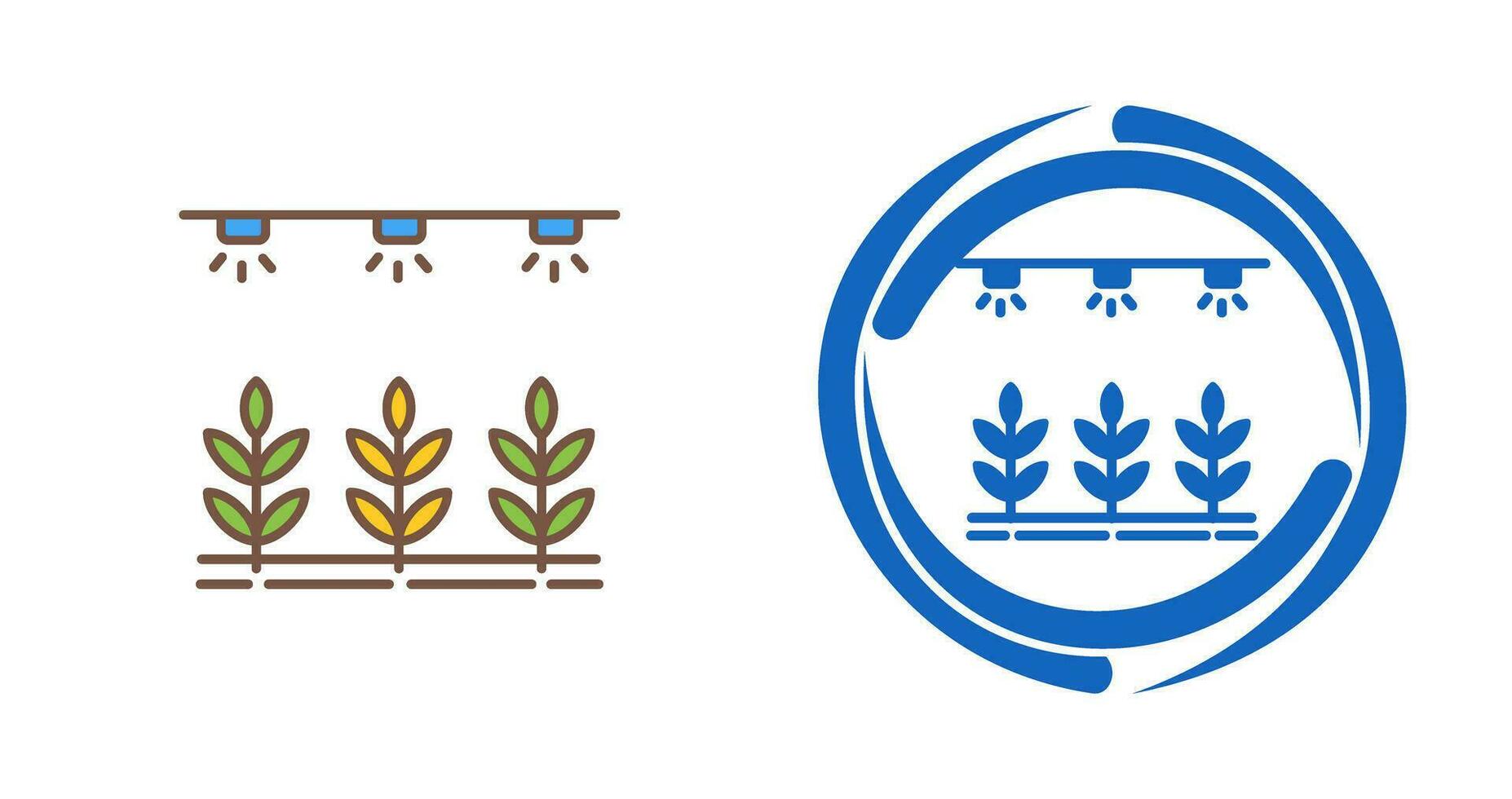 Irrigation System Vector Icon