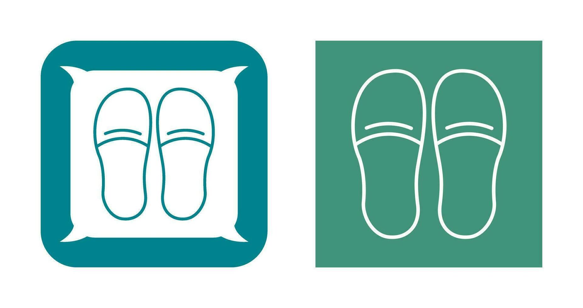 Slippers Vector Icon