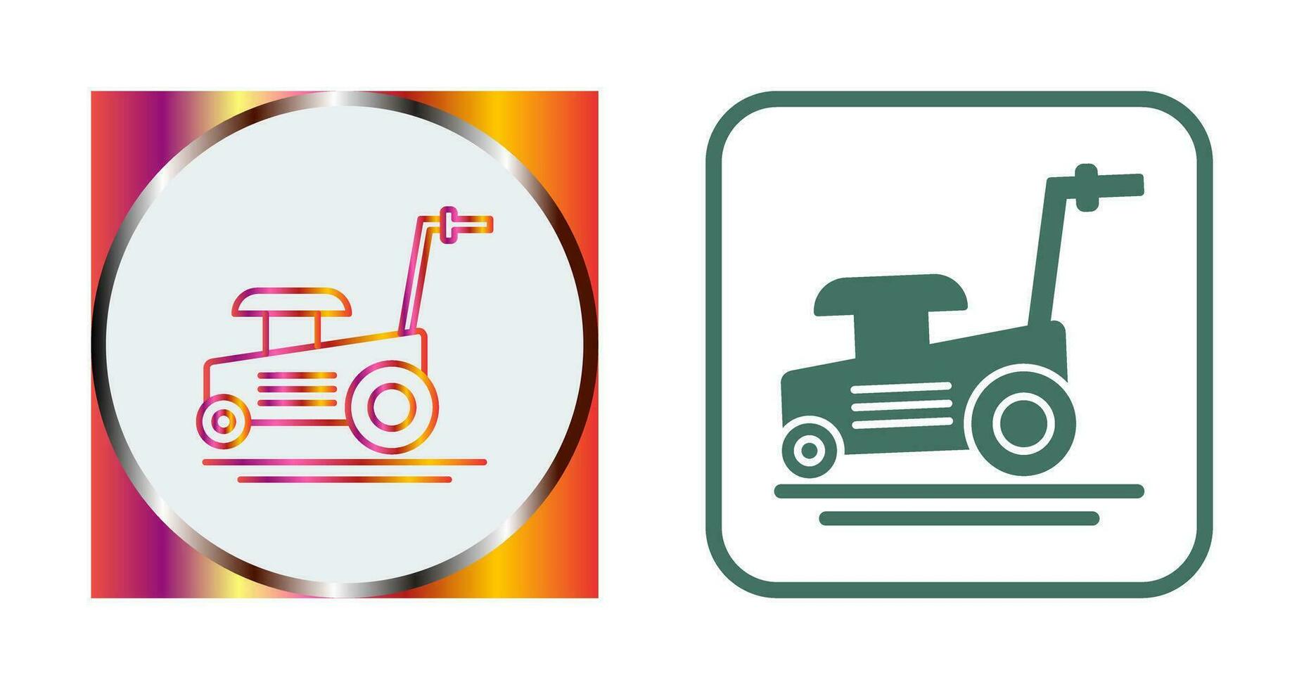 Lawn Mower Vector Icon