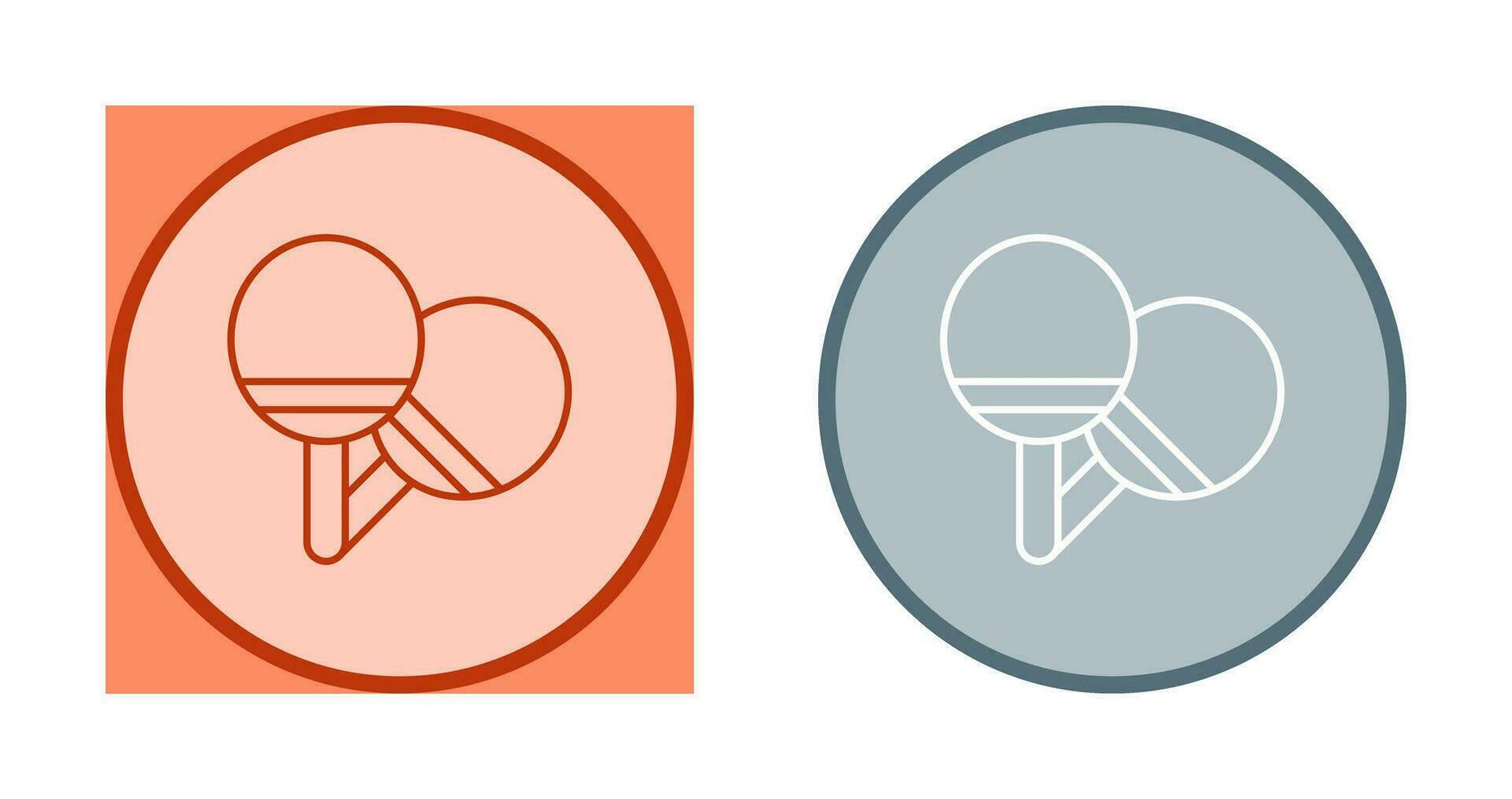 Ping Pong Vector Icon