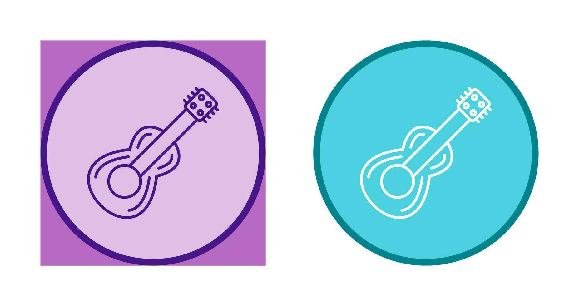 icono de vector de guitarra