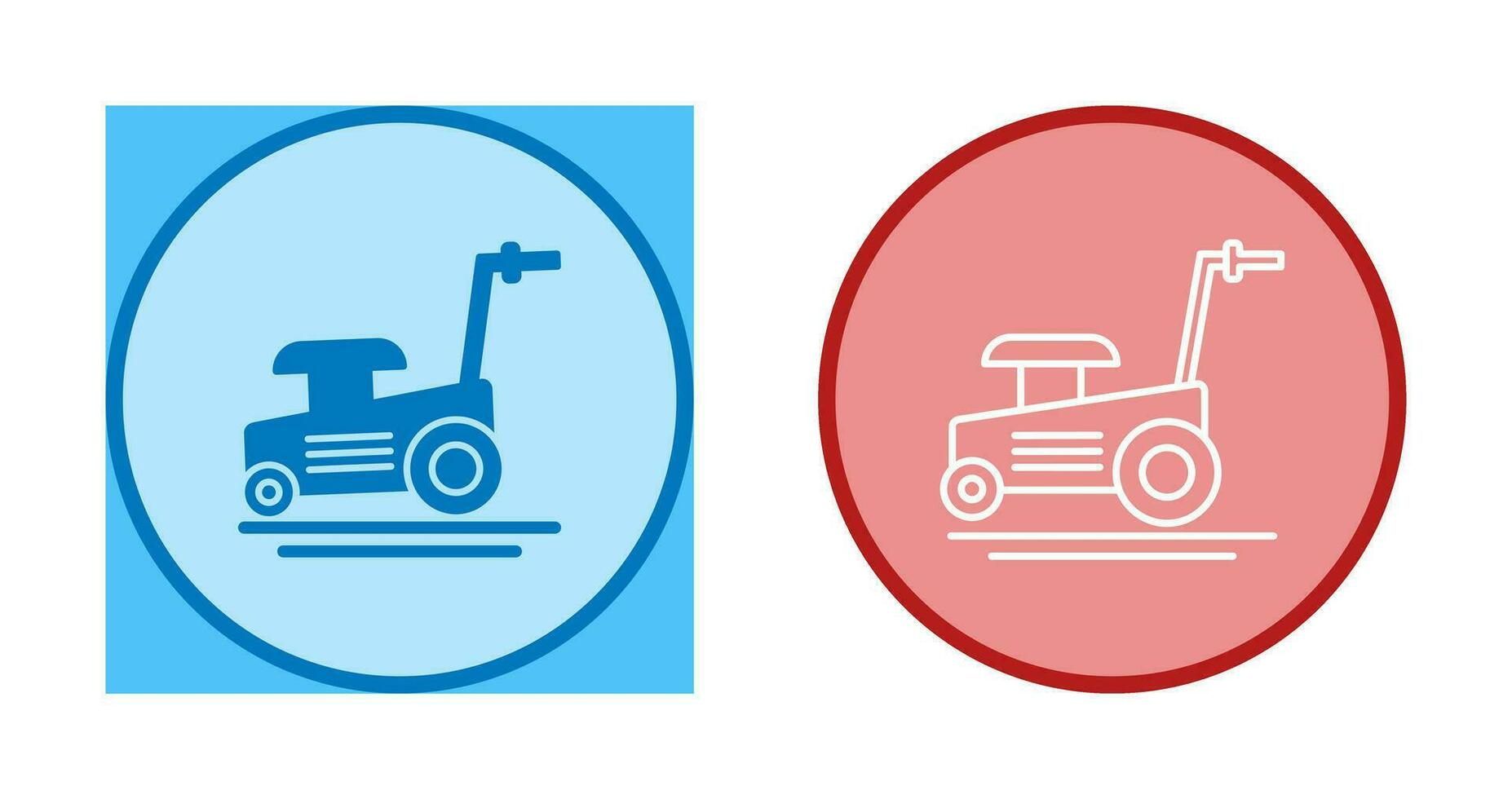 Lawn Mower Vector Icon