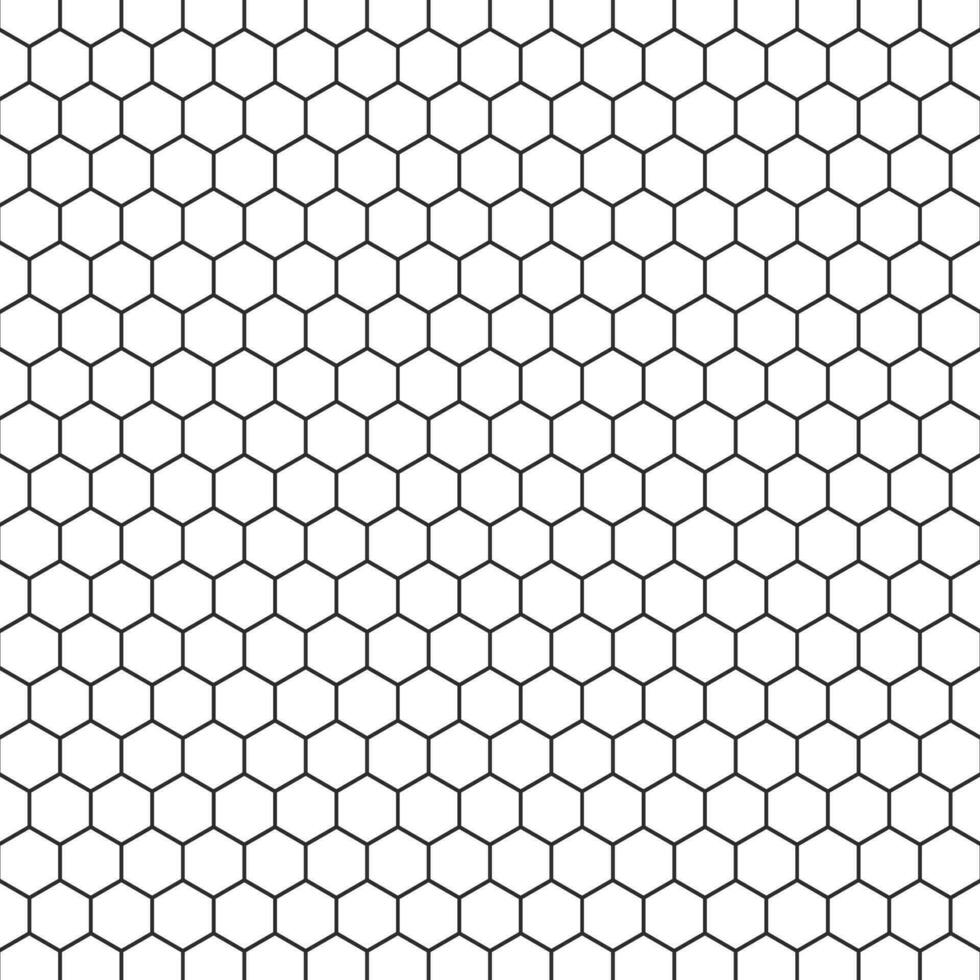 Hexagonal Polygon Net Pattern Background Vector Illustration