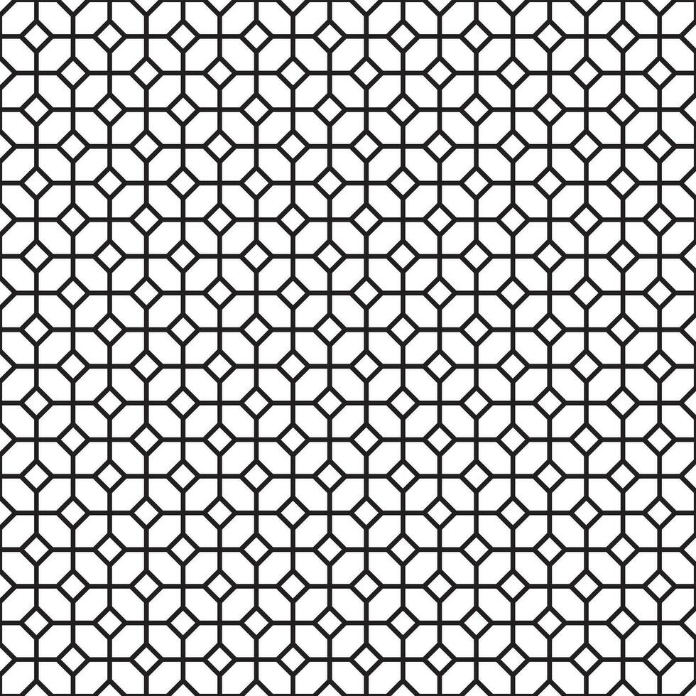 Geometric Islamic Pattern Background Design Vector Illustration