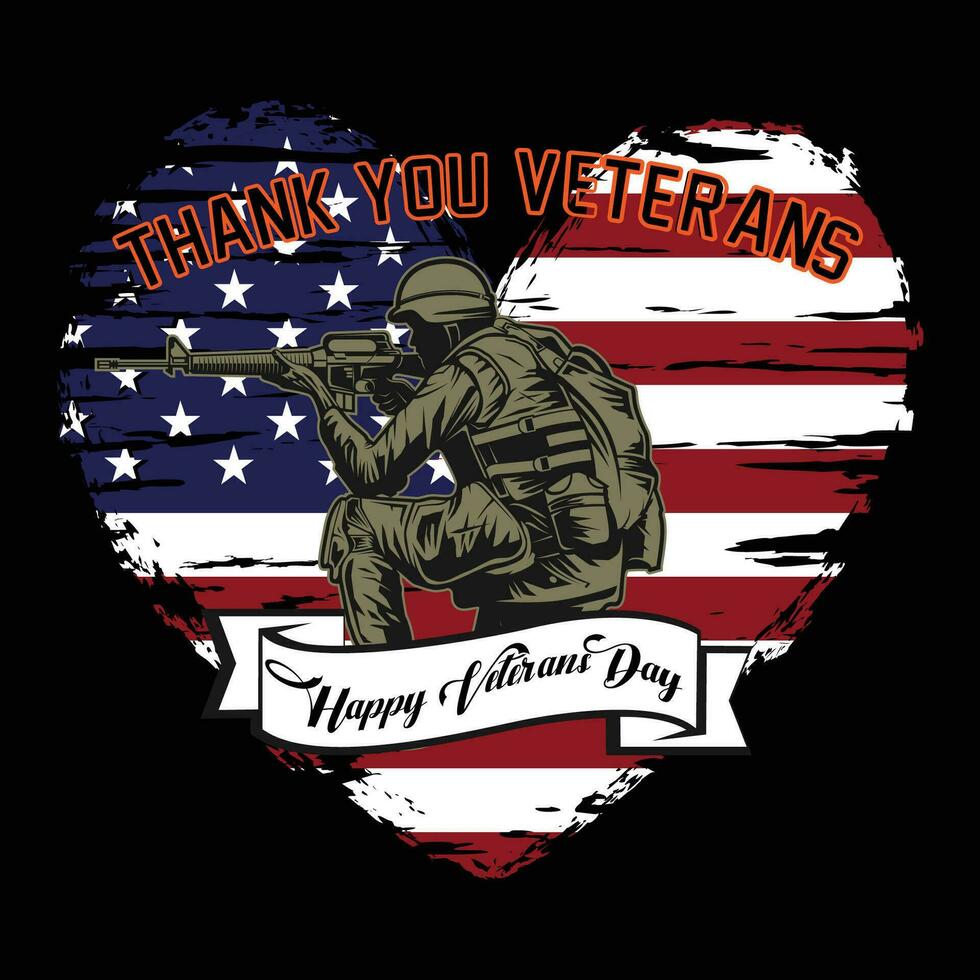 Happy Veterans Day, t shirt design, 11th November vector