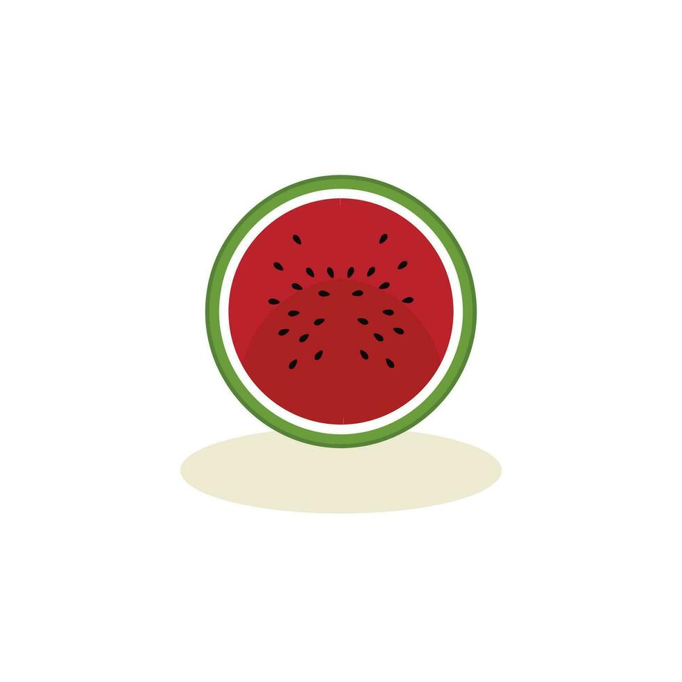 Cartoon fresh green open watermelon half, slices and triangles. Red watermelon piece with bite. Sliced cocktail water melon fruit vector set. Illustration of watermelon freshness nature