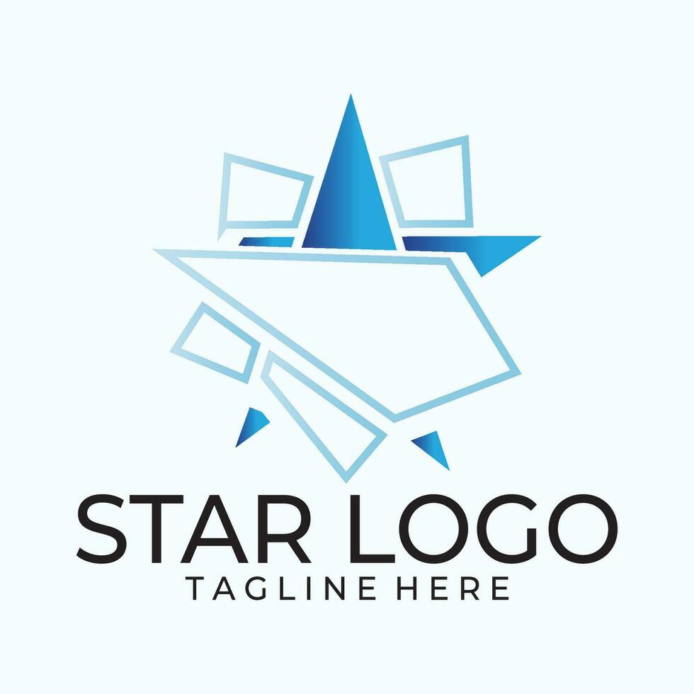 Star icon Template vector