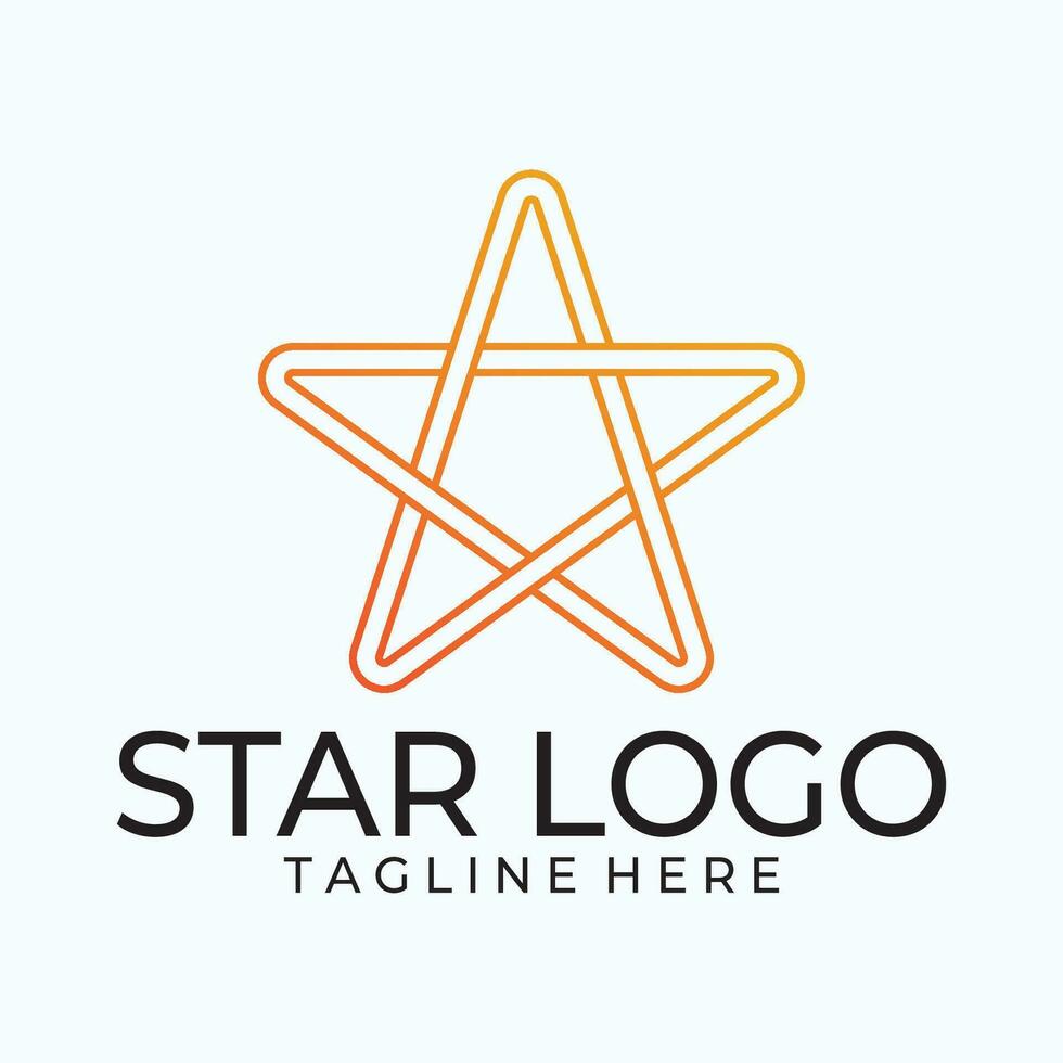 Star icon Template vector