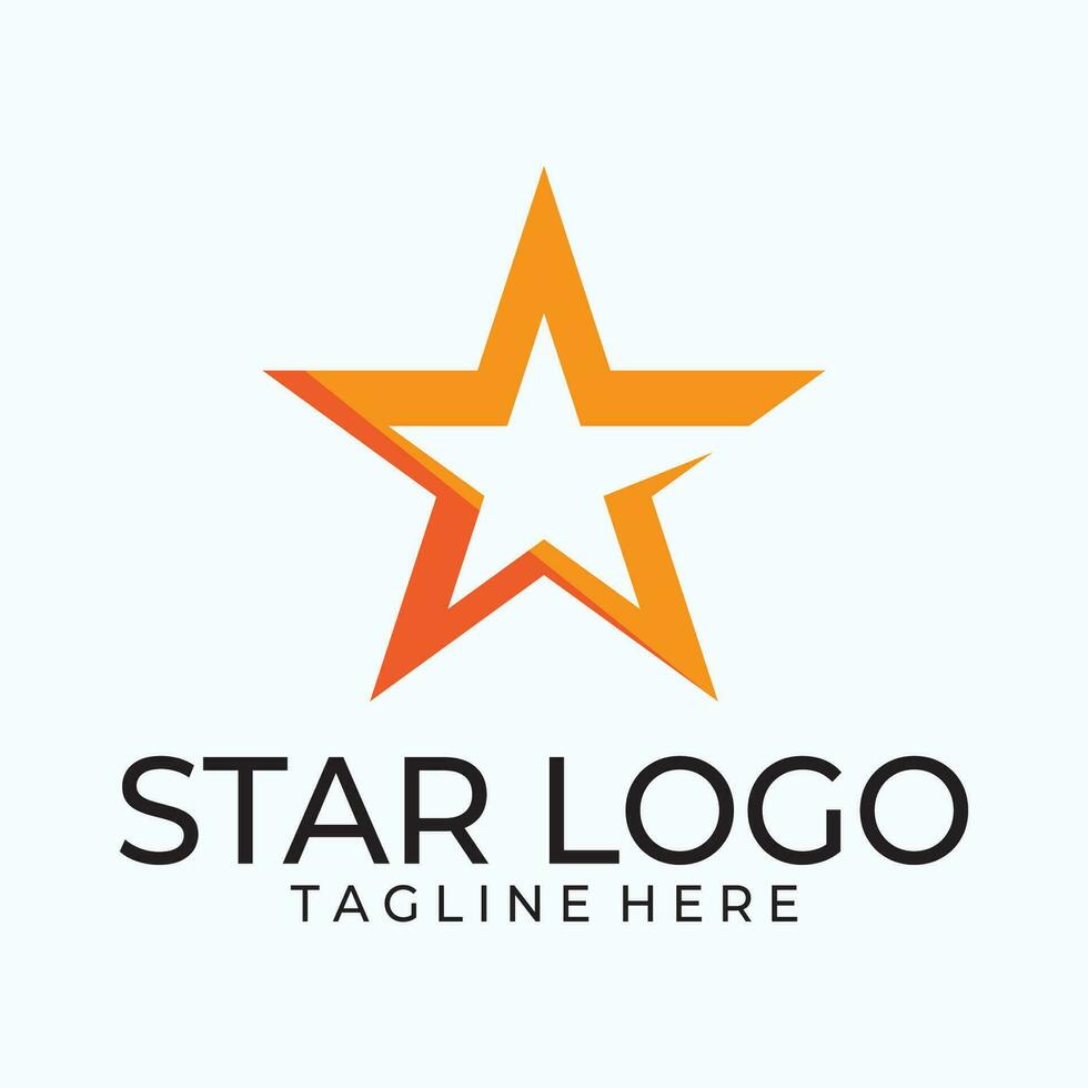 Star icon Template vector