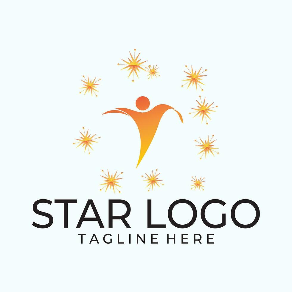 Star icon Template vector