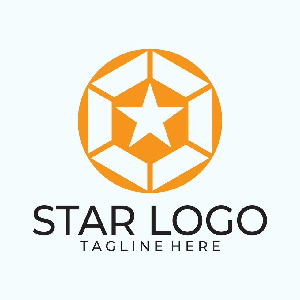 Star icon Template vector