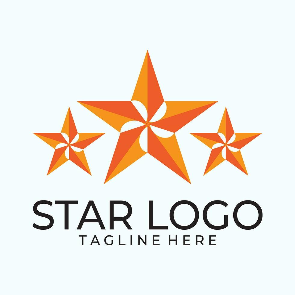 Star icon Template vector