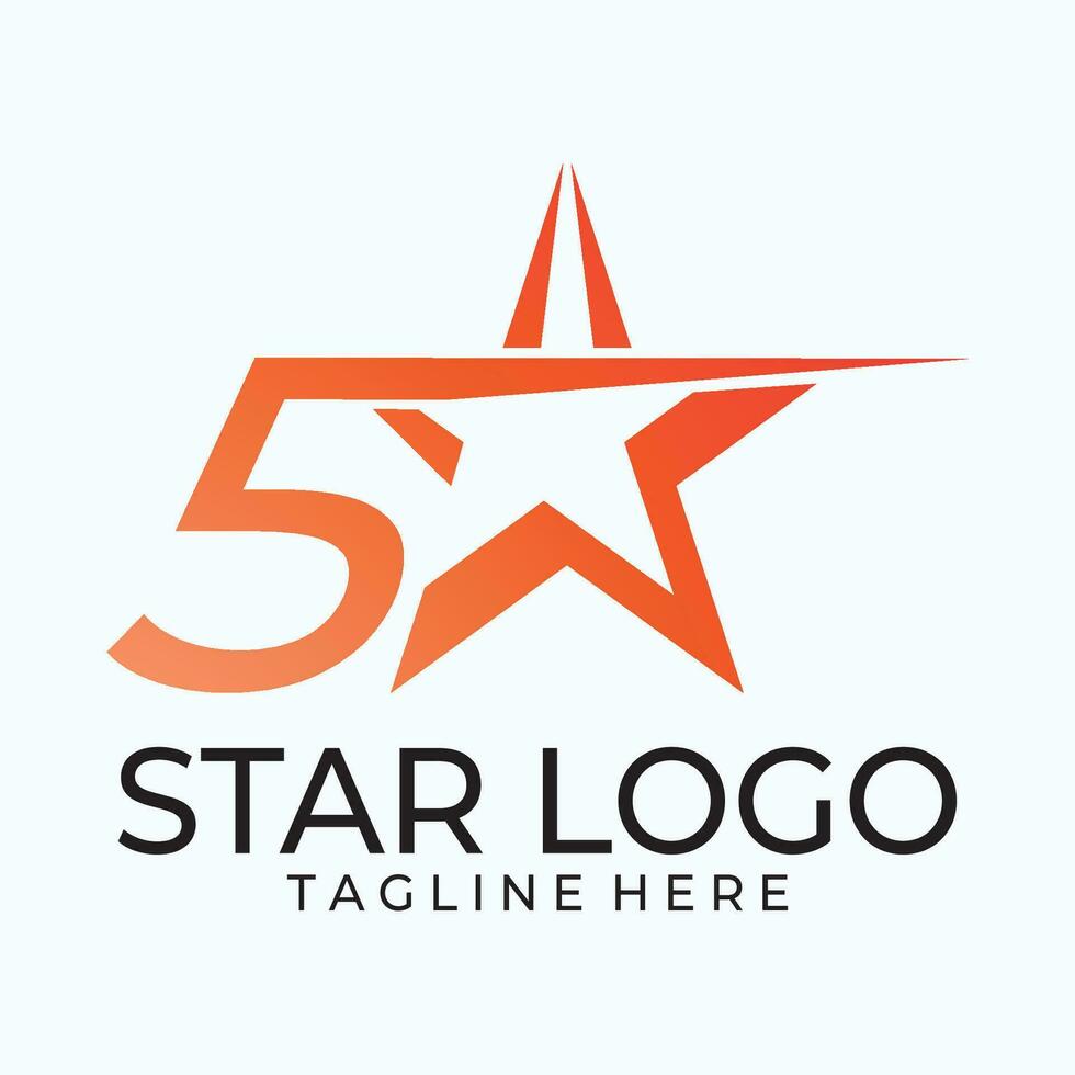 Star icon Template vector