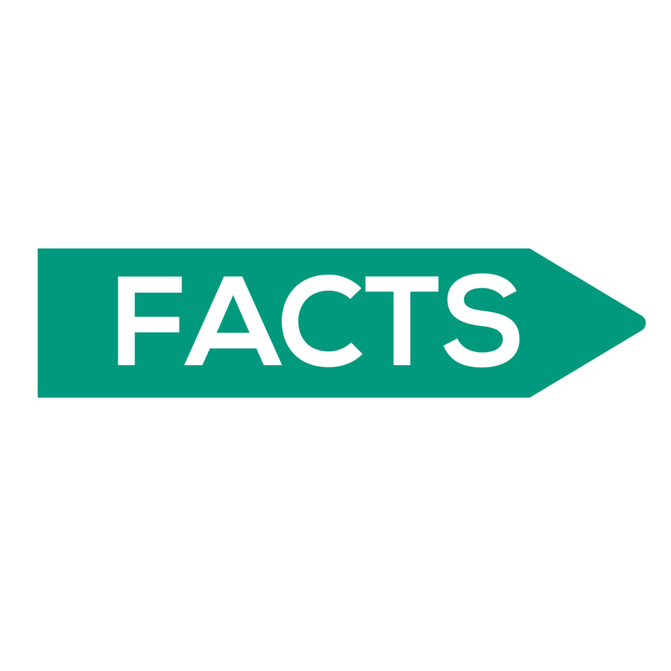 Fact Logo concept on a Transparent Background png