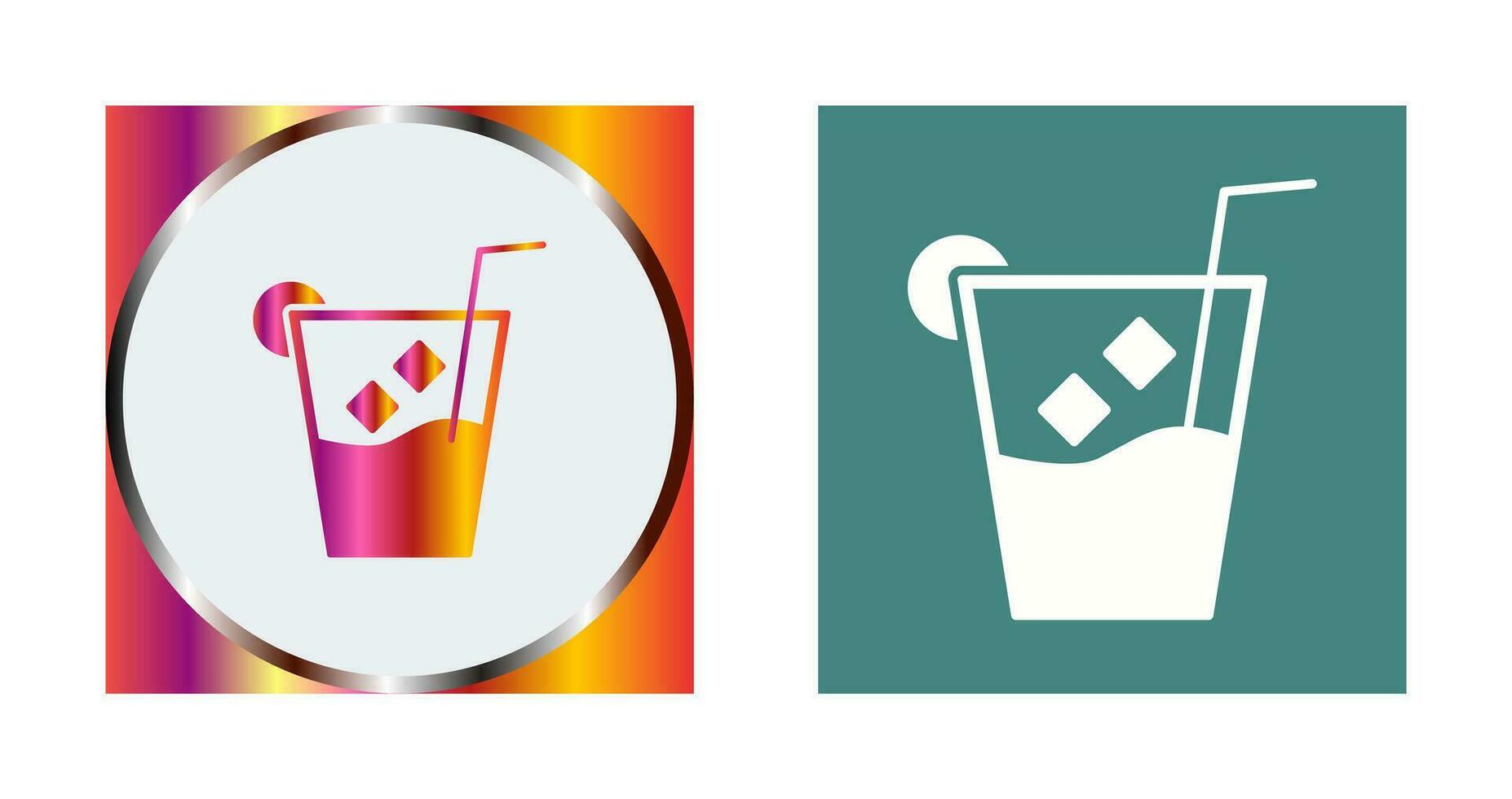 Unique Whiskey Sour Vector Icon