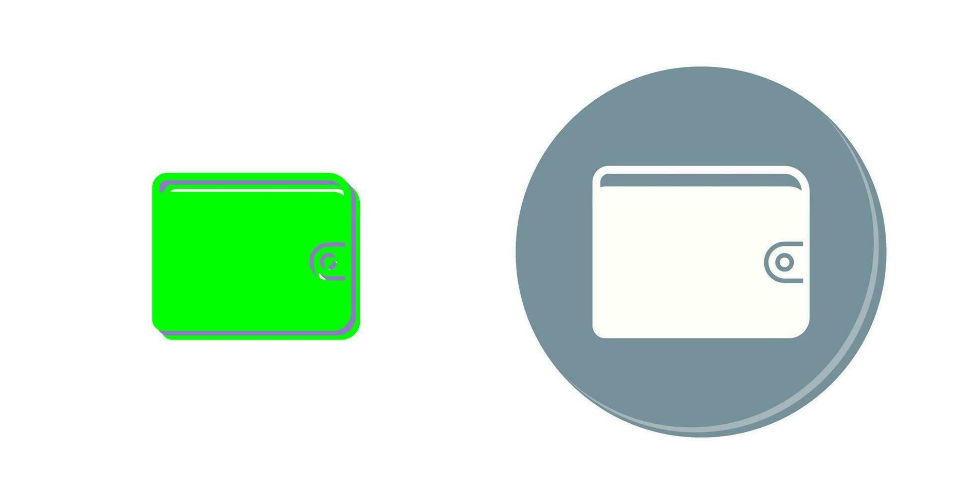 Unique Wallet Vector Icon