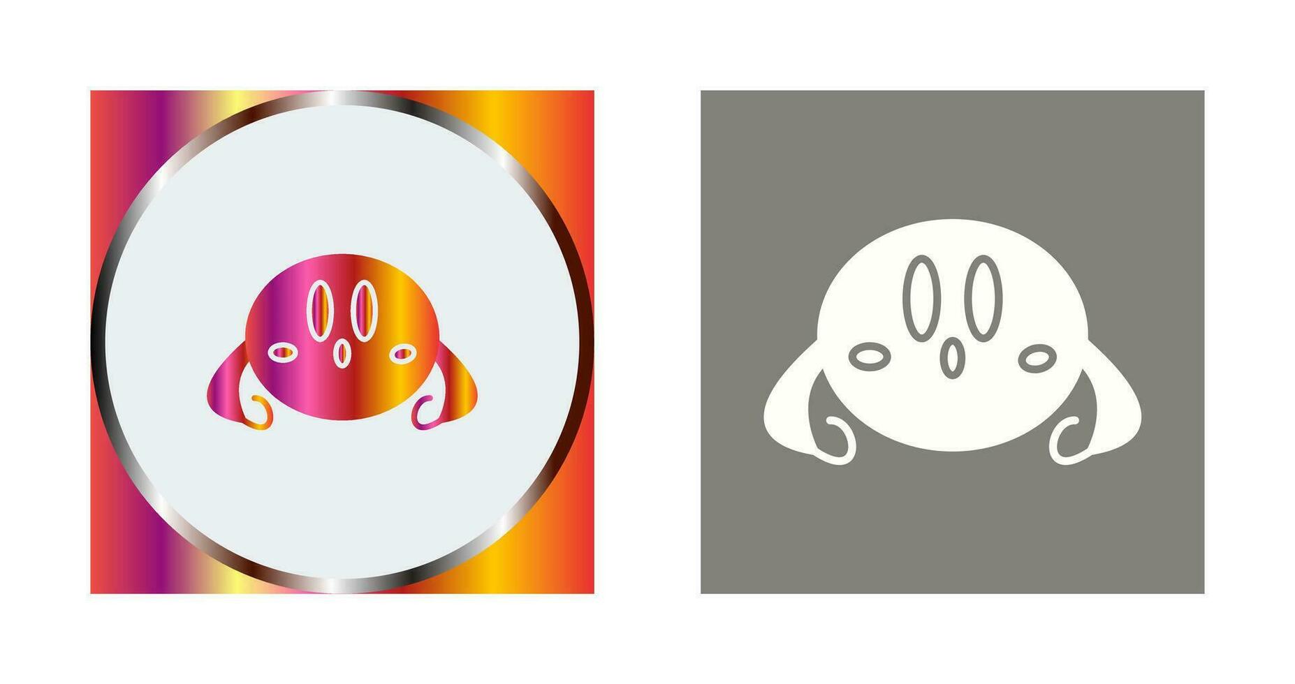 Unique Game Character Vector Icon