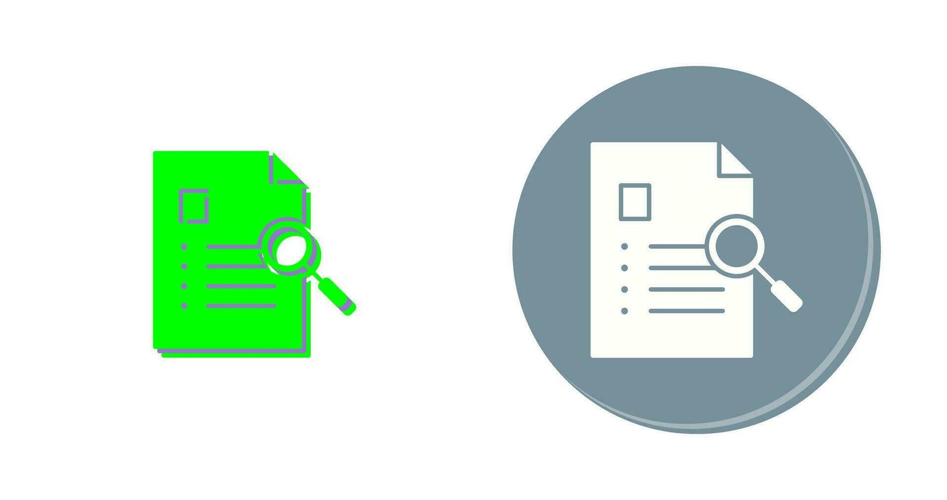 Unique Case Study Vector Icon