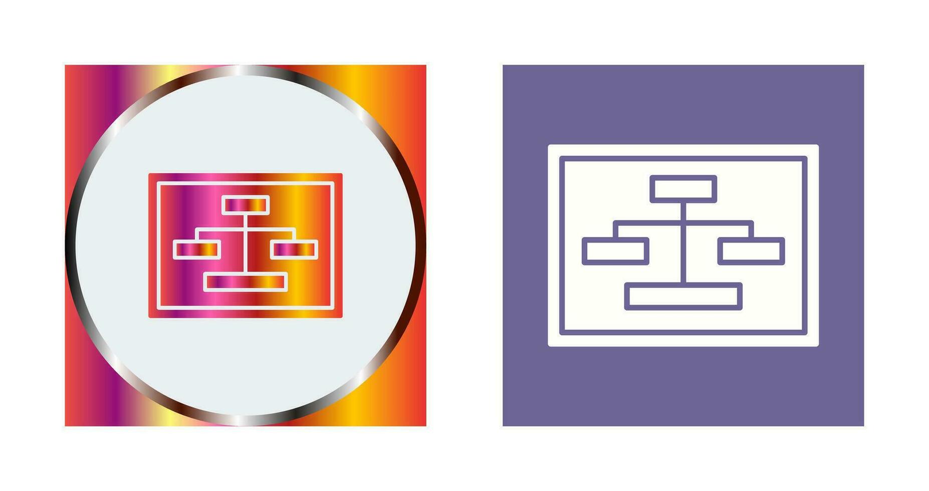 Unique Seo Structure Vector Icon