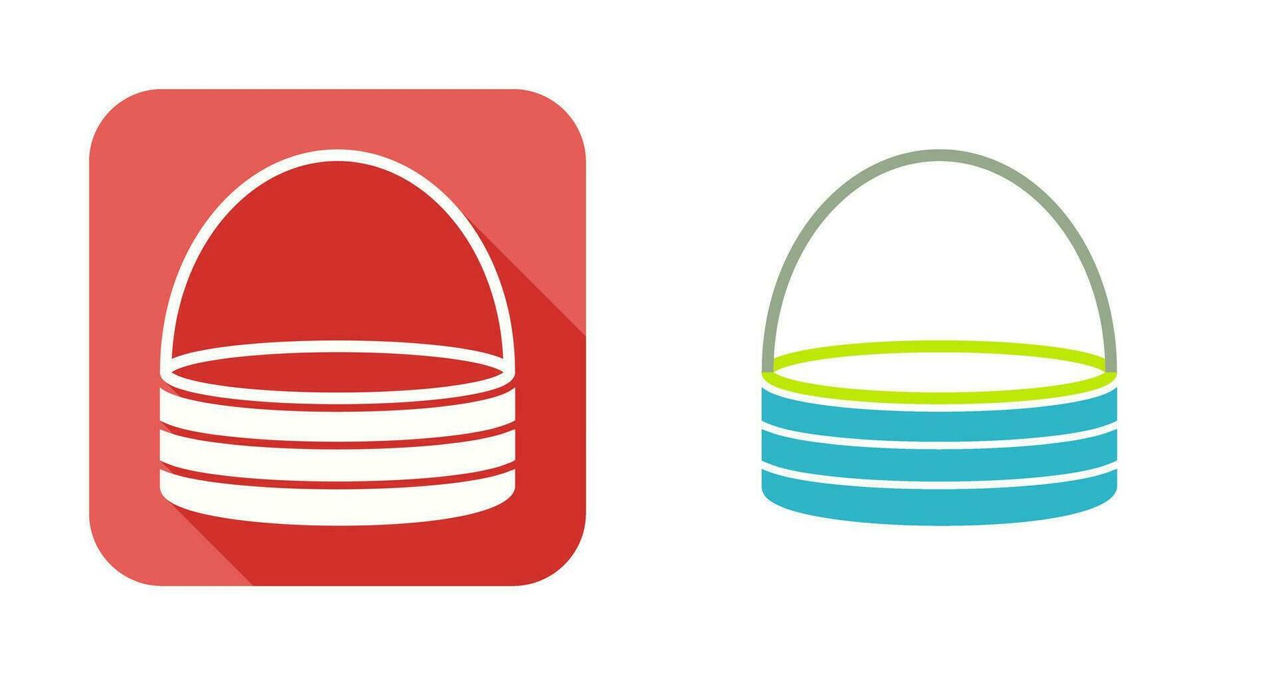 Unique Basket Vector Icon