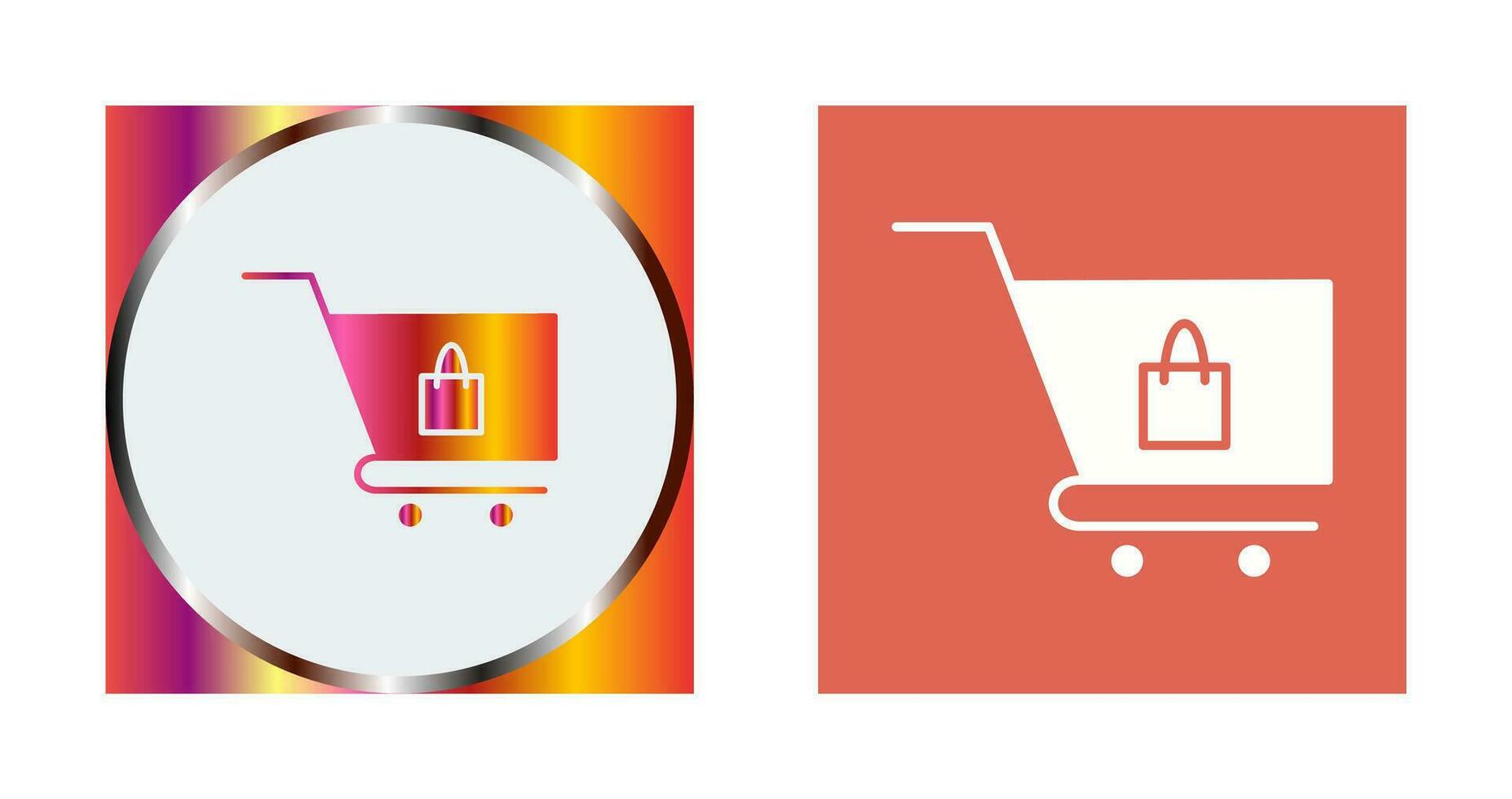 Unique Cart Vector Icon