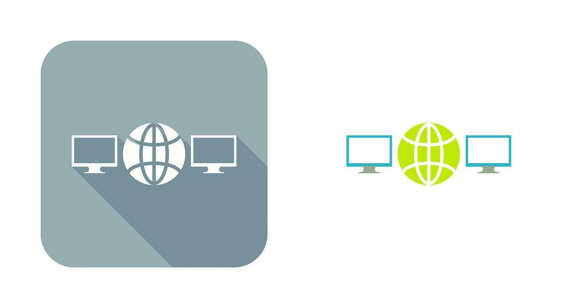 Unique Networks Vector Icon
