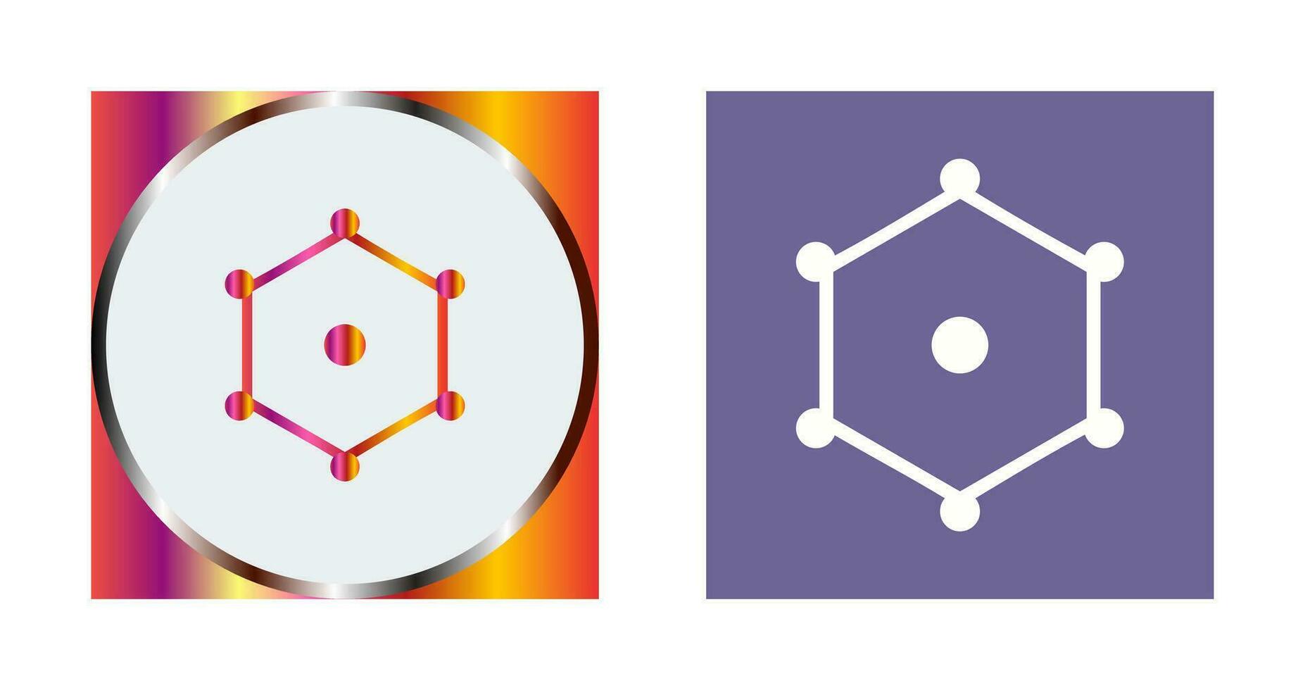 Unique Nodes Vector Icon