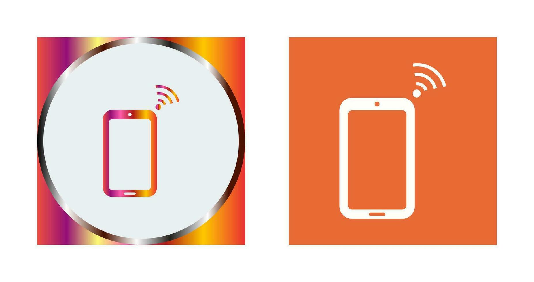 Unique Connected Device Vector Icon