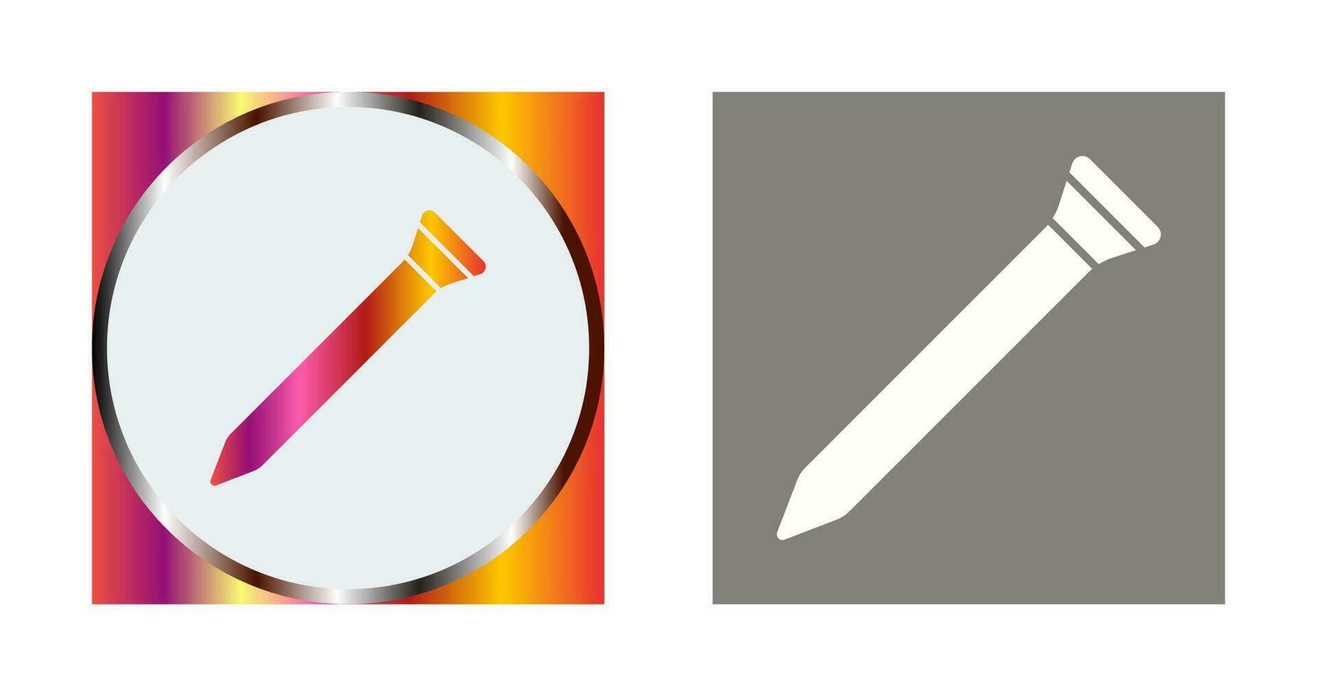 Nail Vector Icon