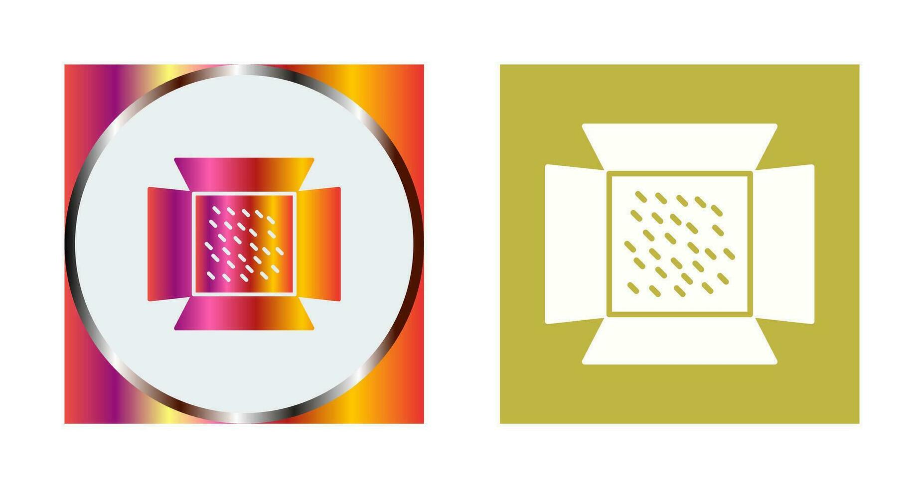 Unique Lights Vector Icon