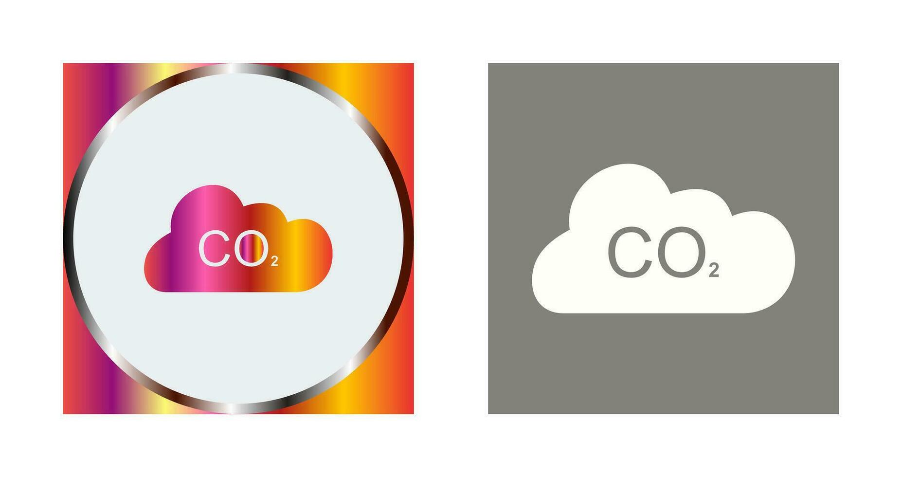 Carbon Dioxide Vector Icon