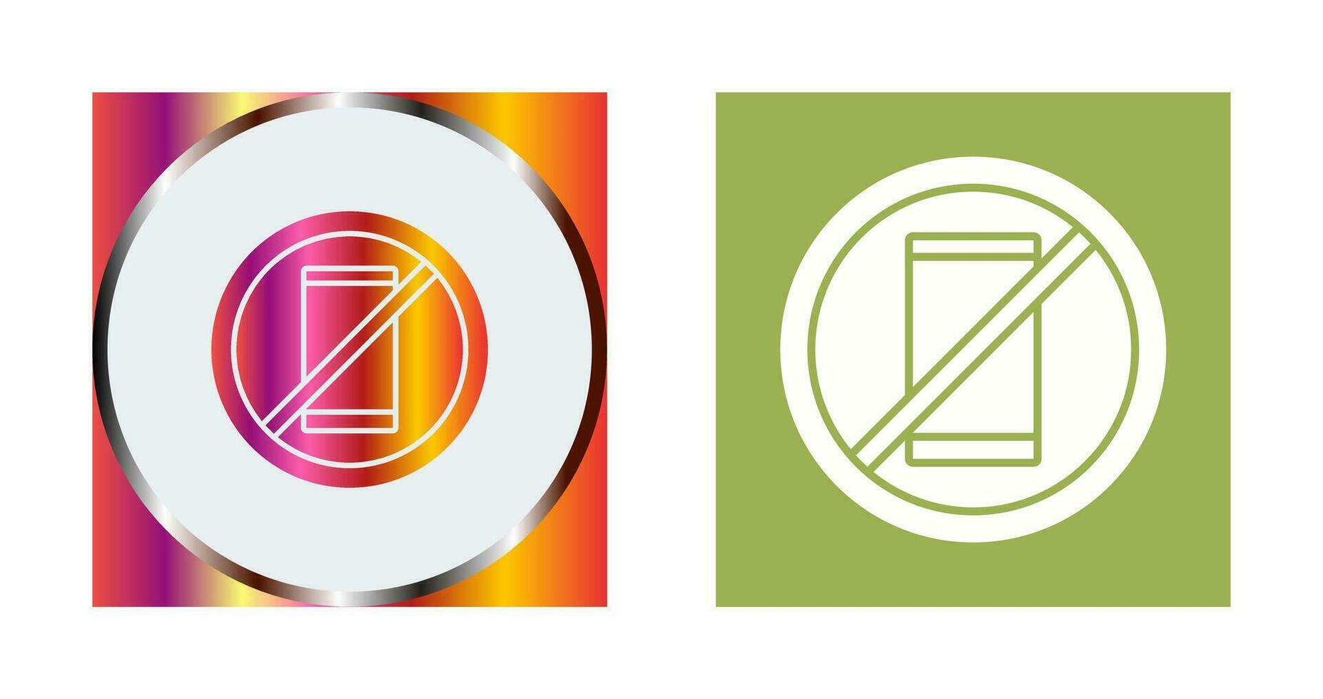 No Cell Phones Vector Icon